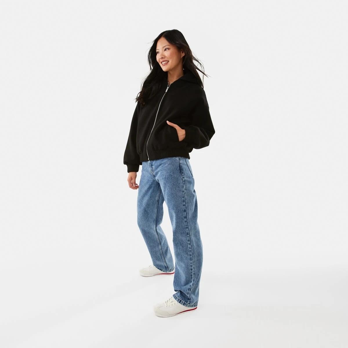 4 Soft Bomber Jacket Black, 4 of 8