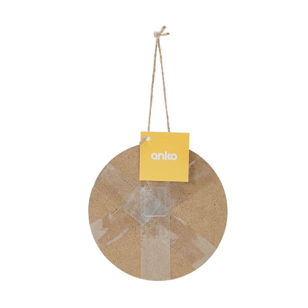 5 Set of 6 Natural Cork Look Coasters, 5 of 5