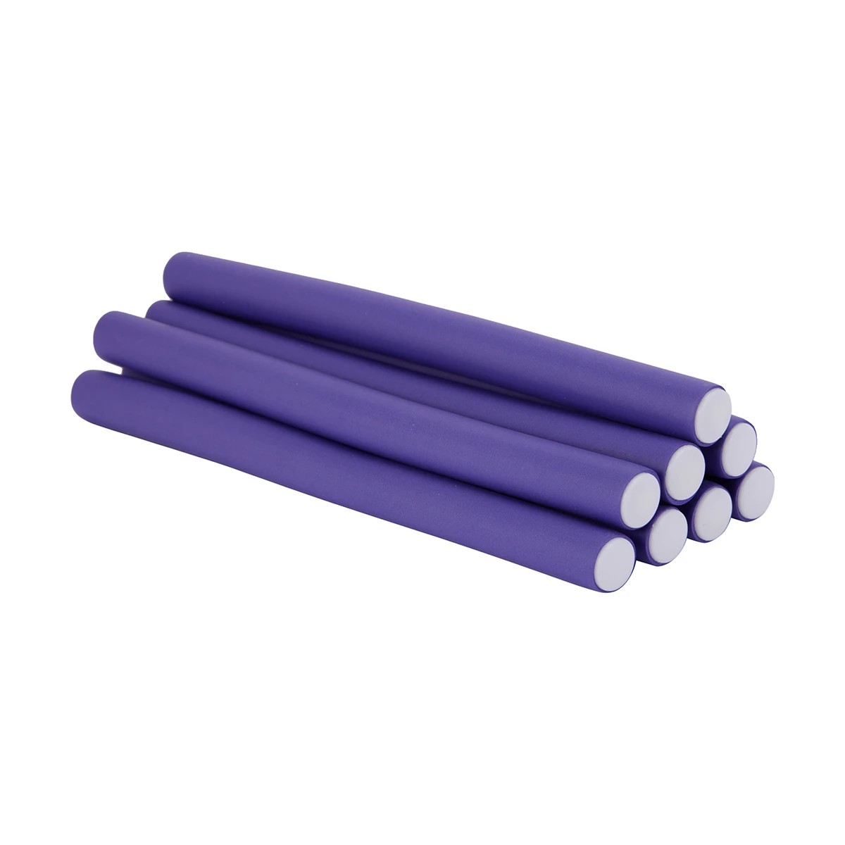 3 OXX Haircare 8 Piece Bendy Rollers - Purple, 3 of 5