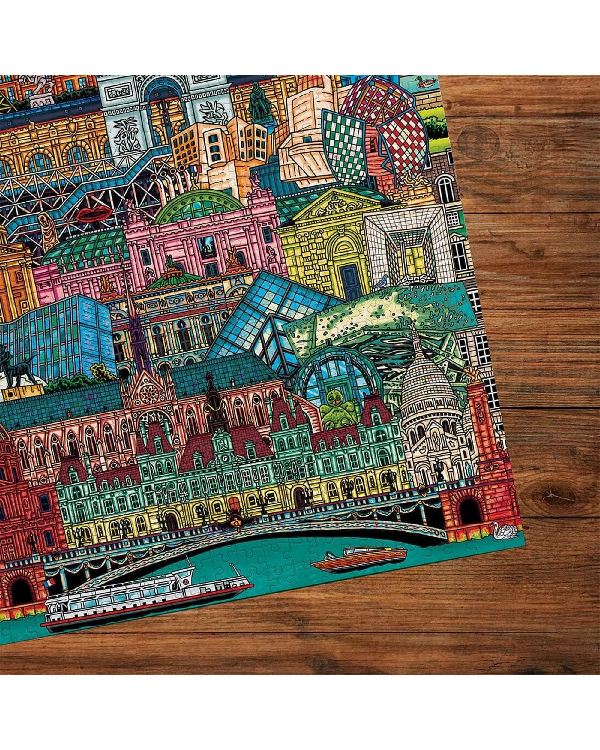 5 Gibsons Paris Cityscape 500 Piece Jigsaw Puzzle, 5 of 5