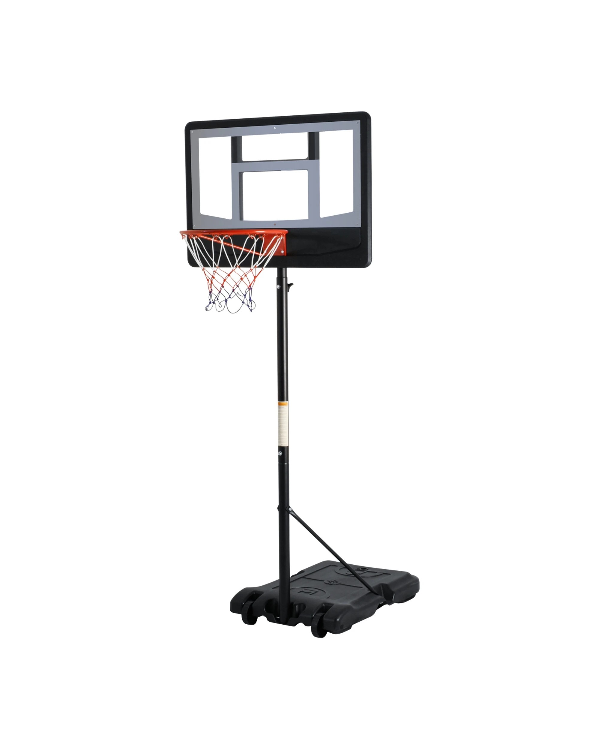1 Advwin Kids Adjustable Height Basketball Hoop Stand - Black, 1 of 5