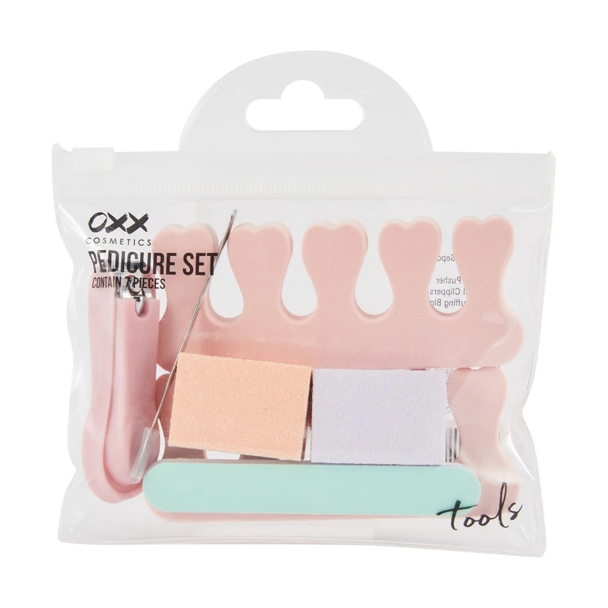 1 OXX Cosmetics 7 Piece Pedicure Set, 1 of 6
