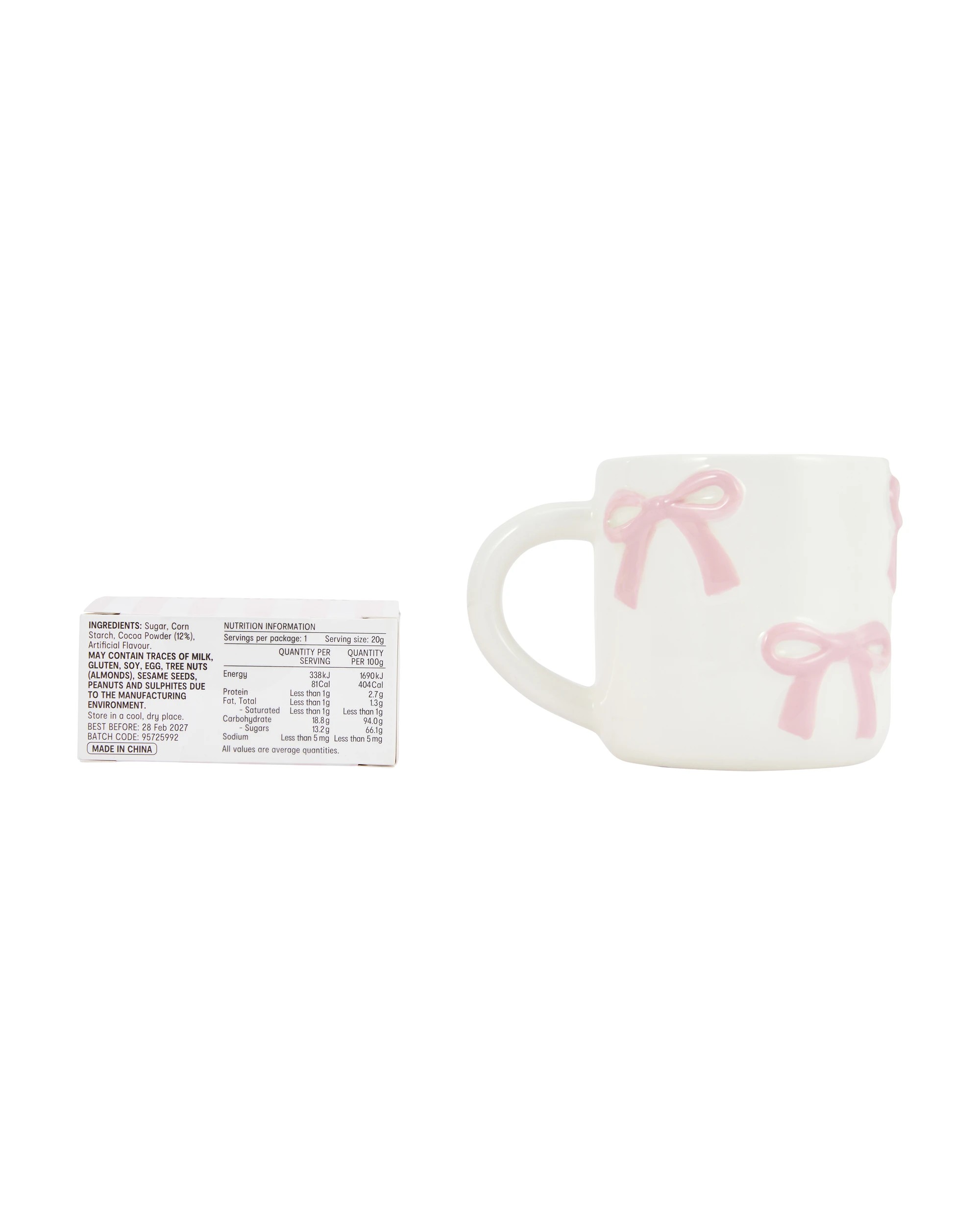 5 Mug of Love Cocoa Gift Set, 5 of 6