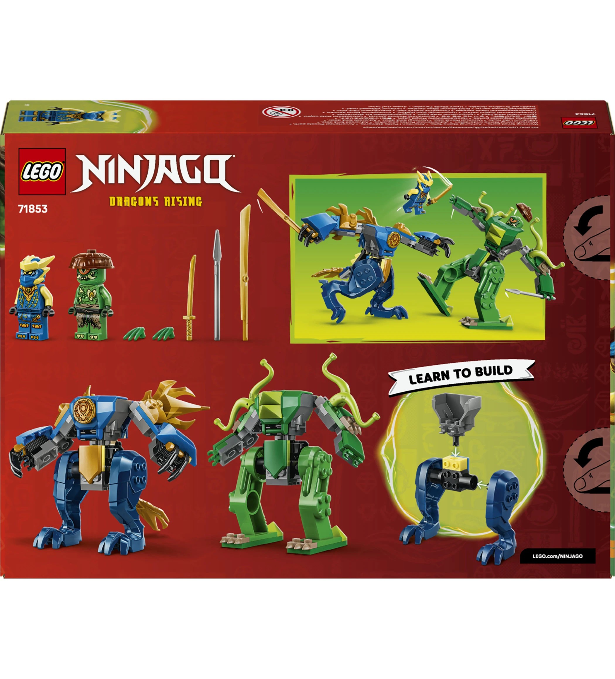 10 LEGO Ninjago Jay's Dragon Mech Fight 71853, 10 of 10