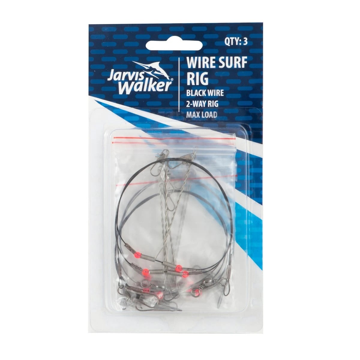 1 Jarvis Walker Black Wire 2 Way Rig - 60cm/13.4kg, 1 of 4