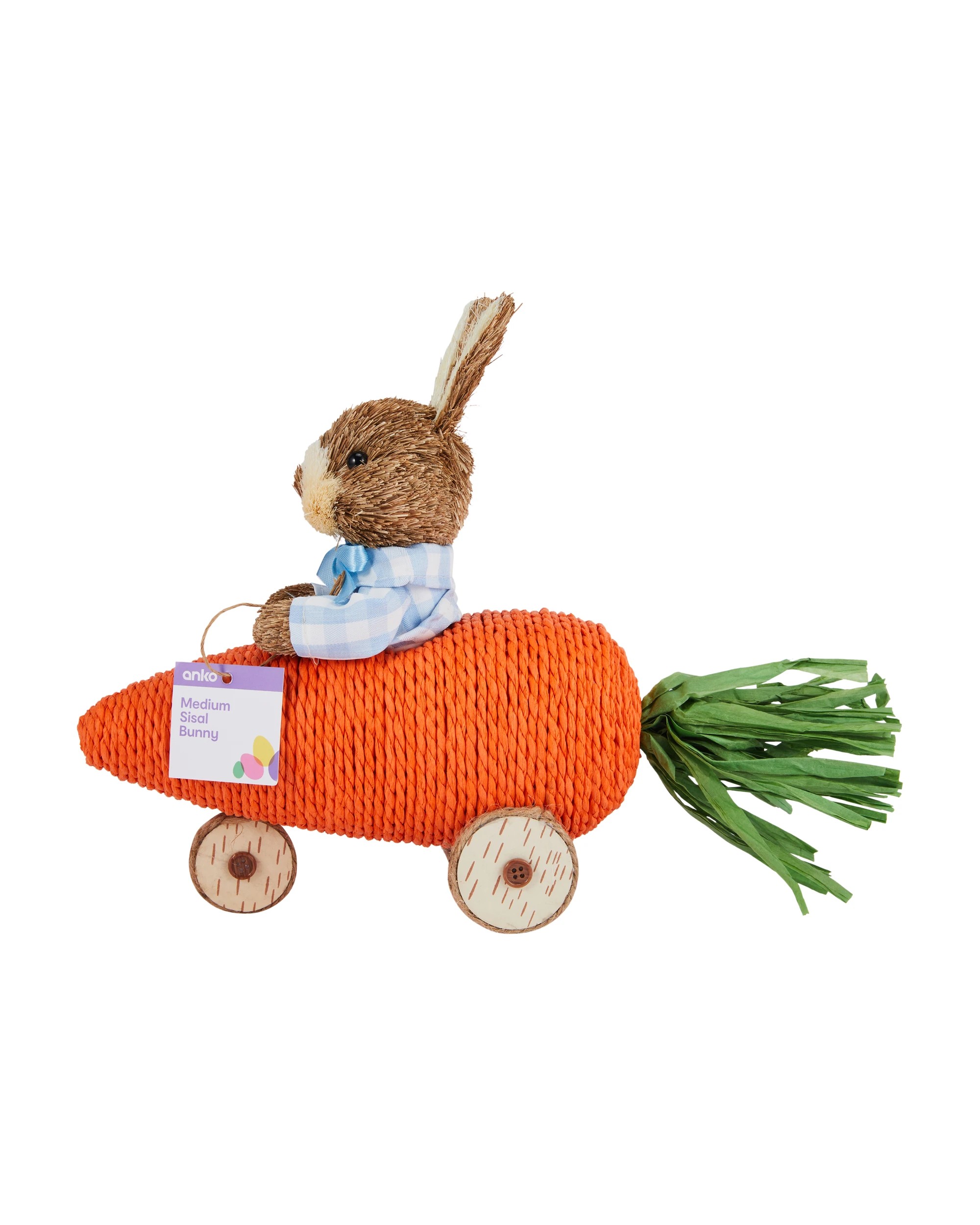 4 Medium Sisal Bunny, 4 of 4