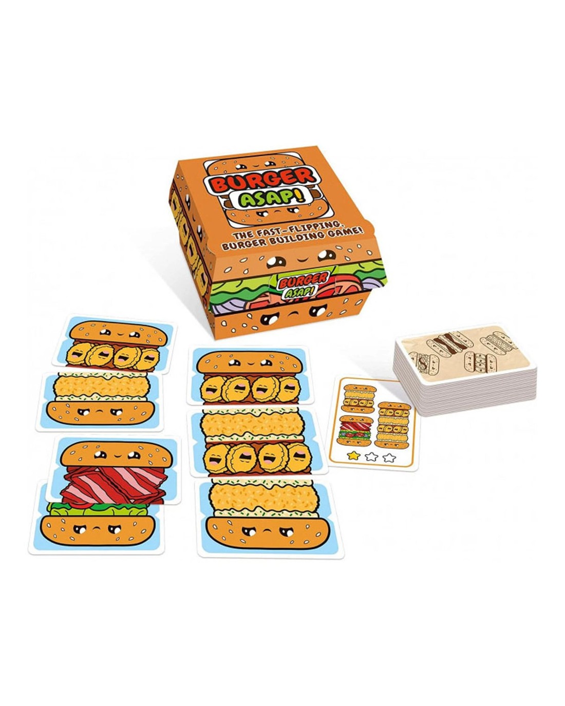 Burger Asap! Card Game - Kmart