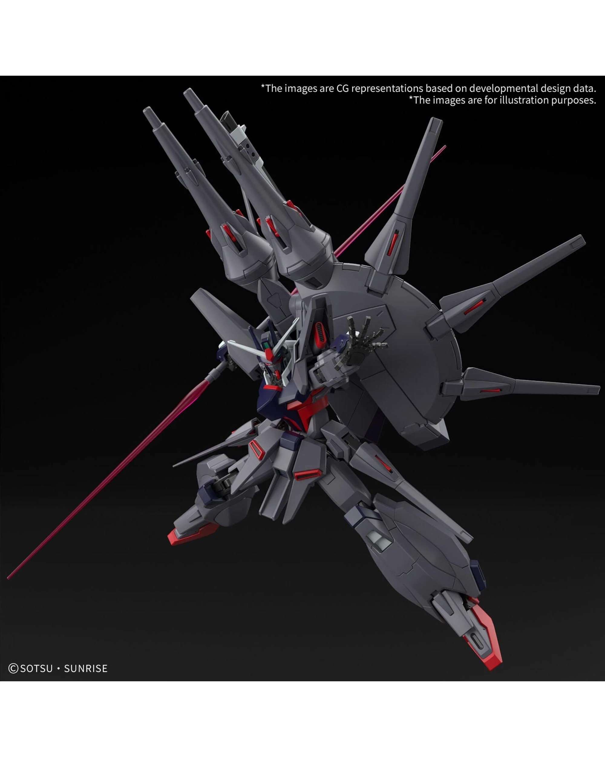3 Bandai Gundam HG Legend Gundam 1/144 Model Kit, 3 of 4