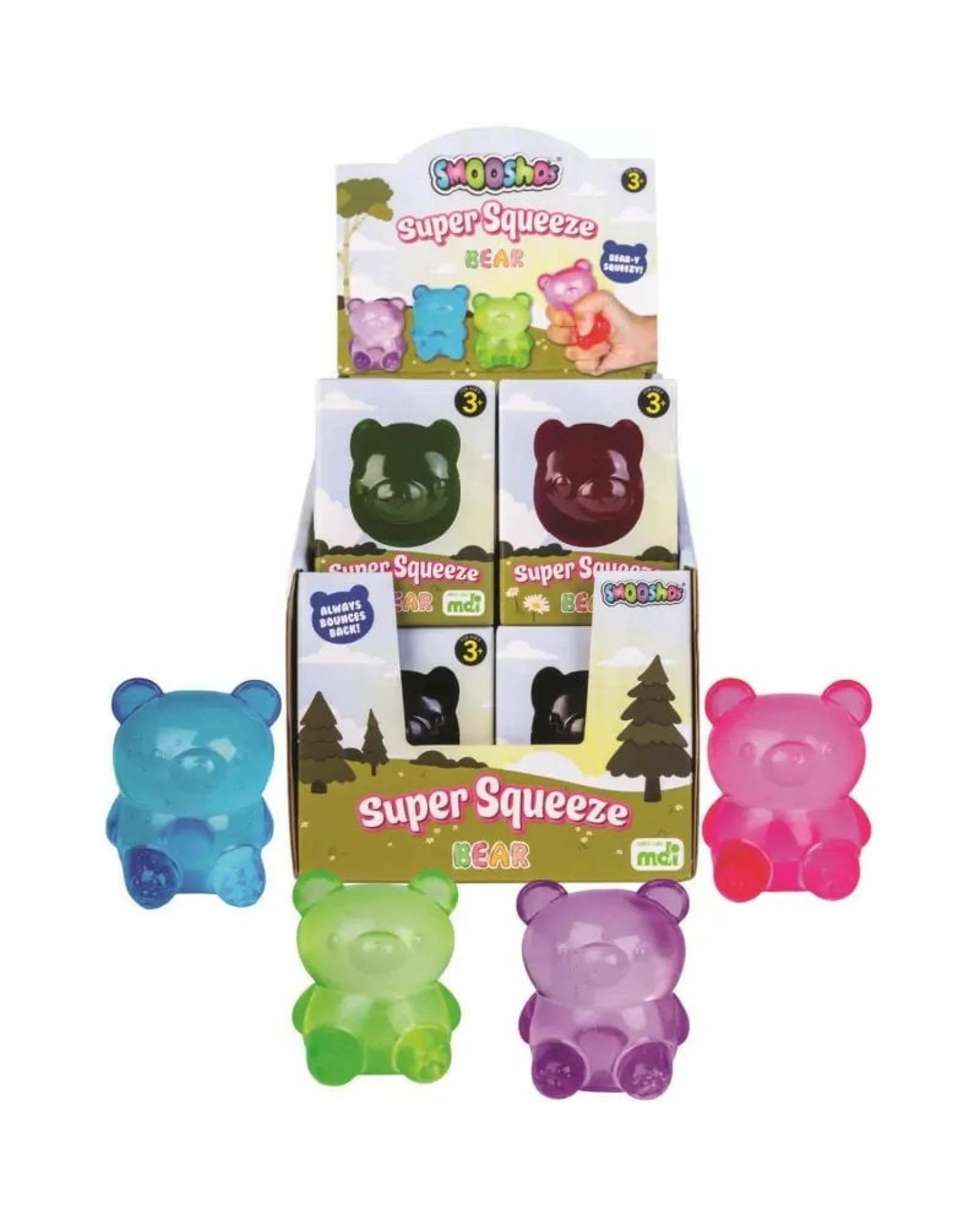 4 Smooshos Super Squeeze Bear Assortment, 4 of 4