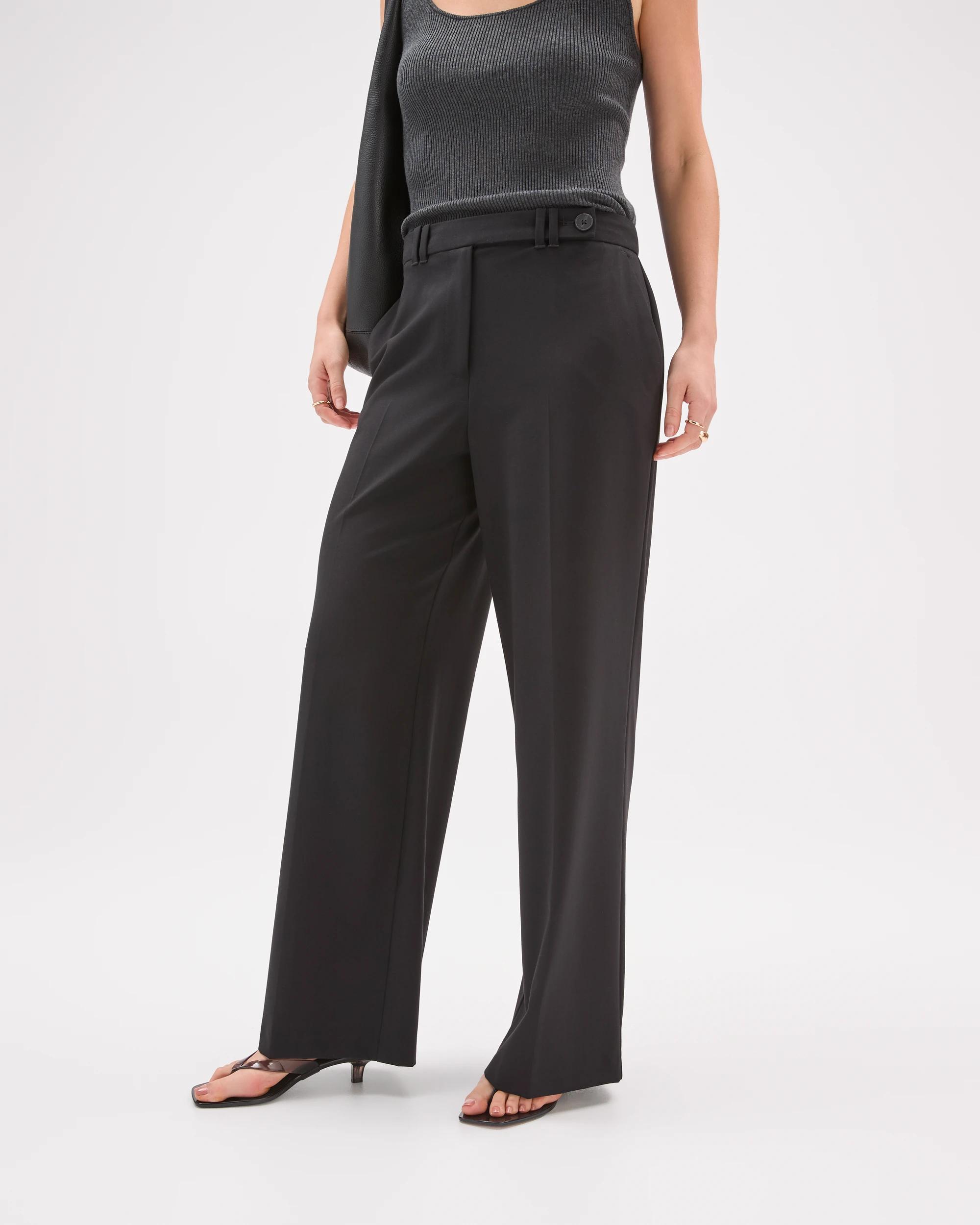 3 Lily Loves Straight Leg Pants BLACK, 3 of 7
