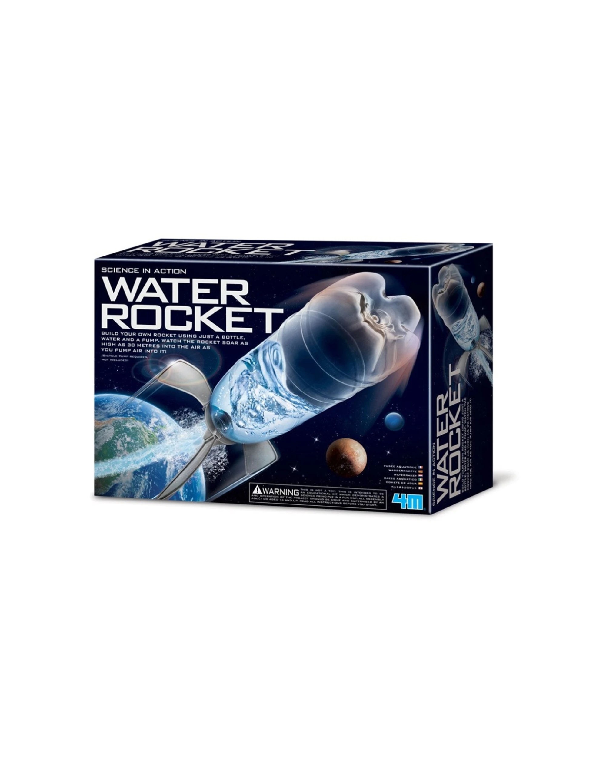 1 4M Water Rocket Educational Outdoor Fun Activity Kids Learning Toy, 1 of 3