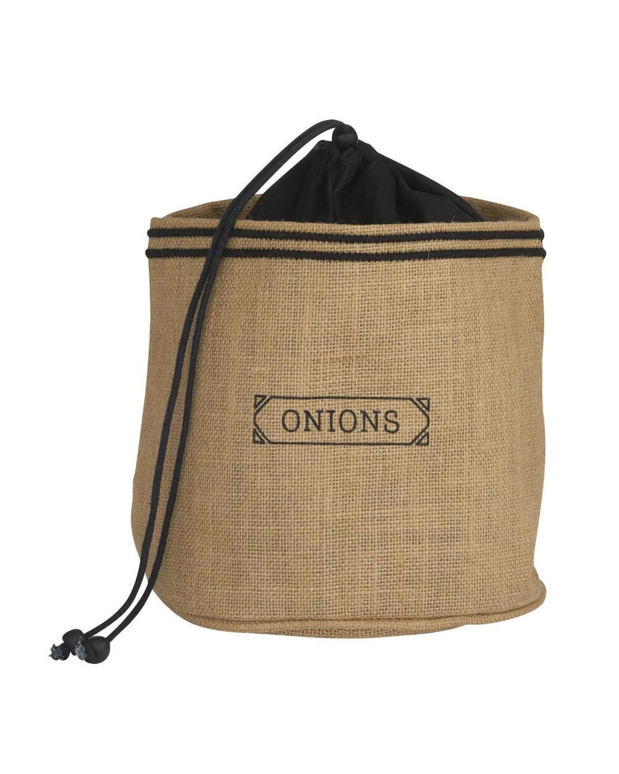3 Davis & Waddell Potato and Onion Sack Storage Bag Set of 2 - Natural, 3 of 3