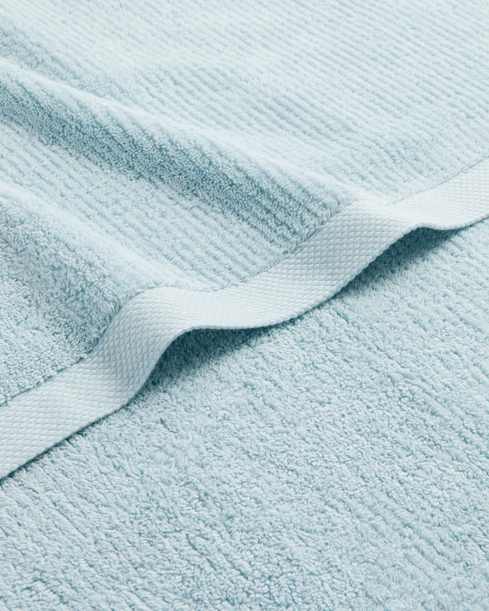 2 Target Australian Cotton Ribbed Bath Towel - Piper
 - Blue, 2 of 3