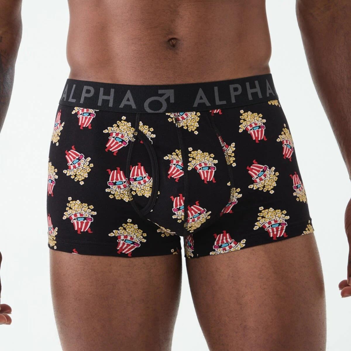 2 3 Pack Fly Front Print Trunks Popstars, 2 of 8