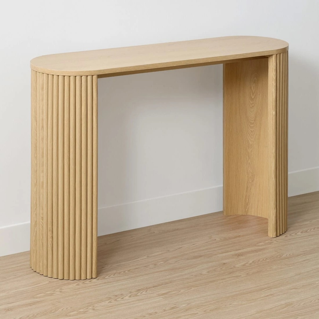 4 Ribbed Console Table, 4 of 8