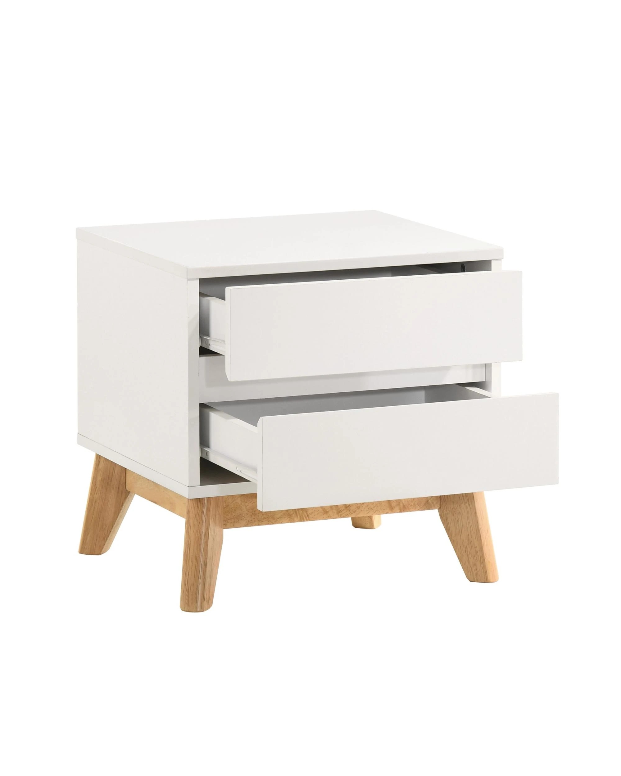 5 Kodu Bedside 2 Drawers - White, 5 of 6
