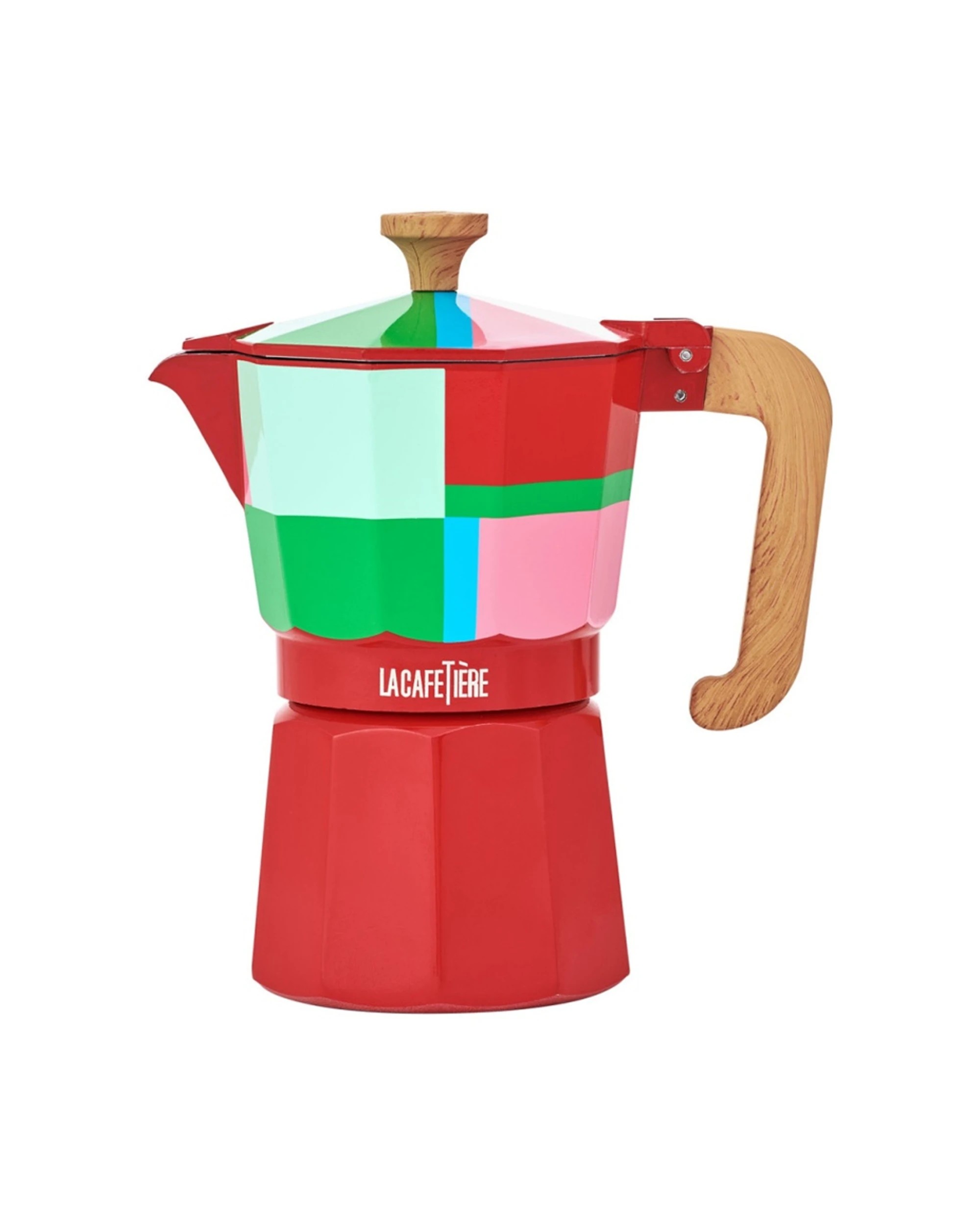 1 La Cafetiere Utopian Lines Venice Stovetop Espresso Coffee Maker 290ml - Multi, 1 of 7