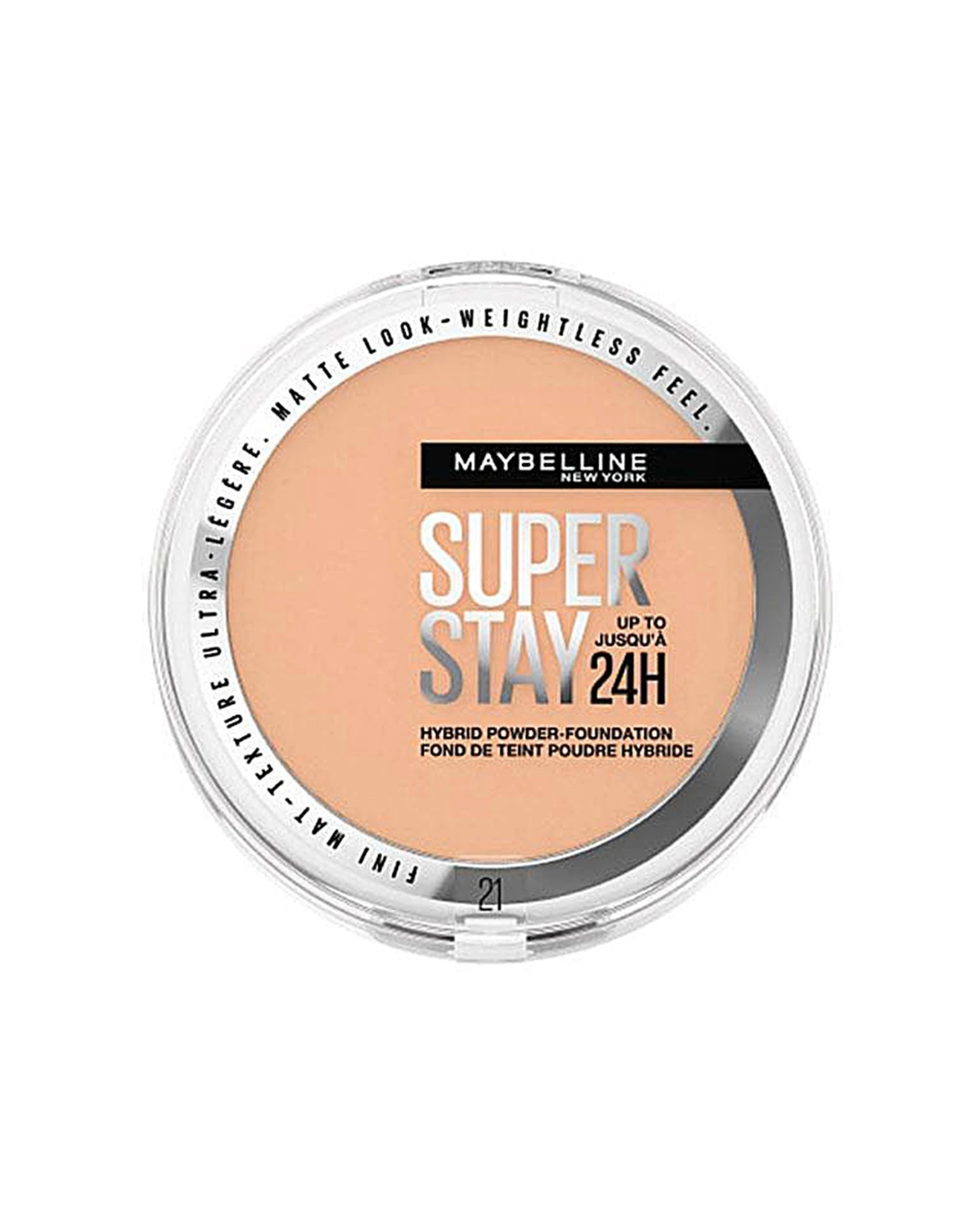 1 Maybelline Superstay 24H Hybrid Powder Foundation - 21 Nude Beige, 1 of 1