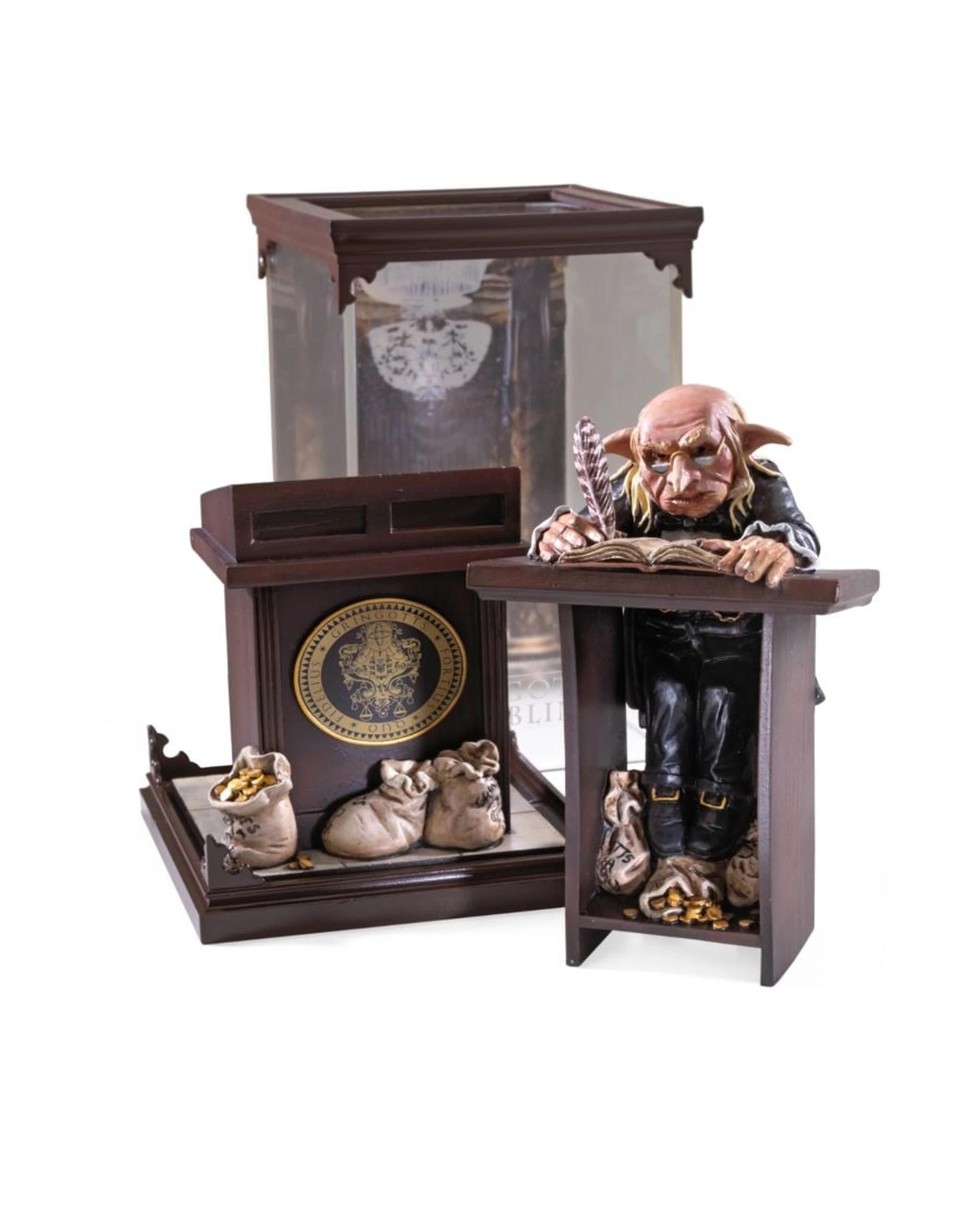 1 Harry Potter Magical Creatures Gringotts Goblin Diorama, 1 of 4
