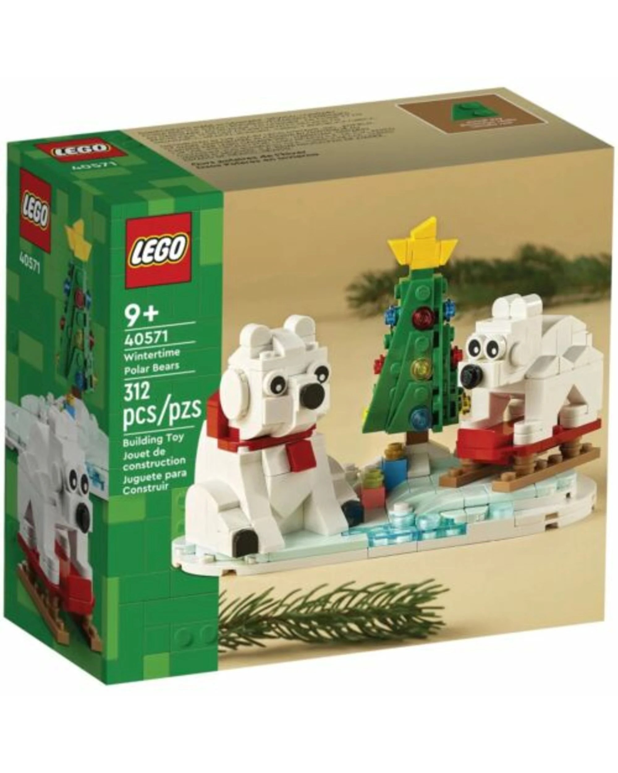 1 Lego 40571 Wintertime Polar Bears, 1 of 1