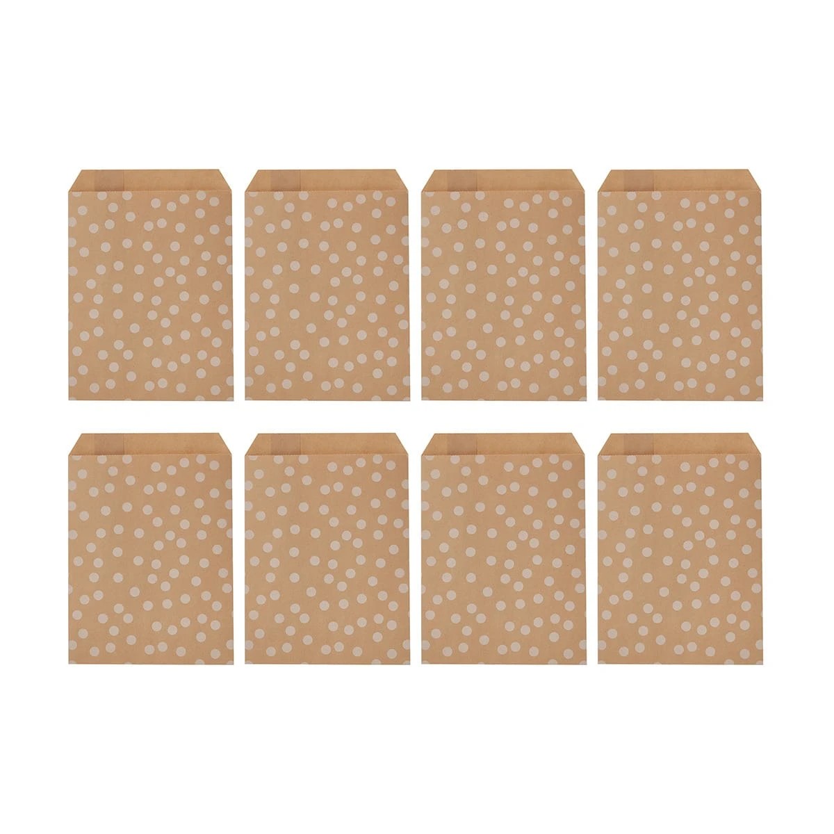 2 8 Pack Polka Dot Loot Bags, 2 of 8