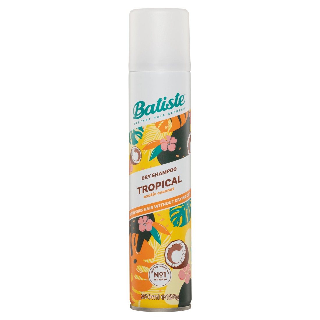 1 Batiste Tropical Dry Shampoo 120g - Exotic Coconut, 1 of 10