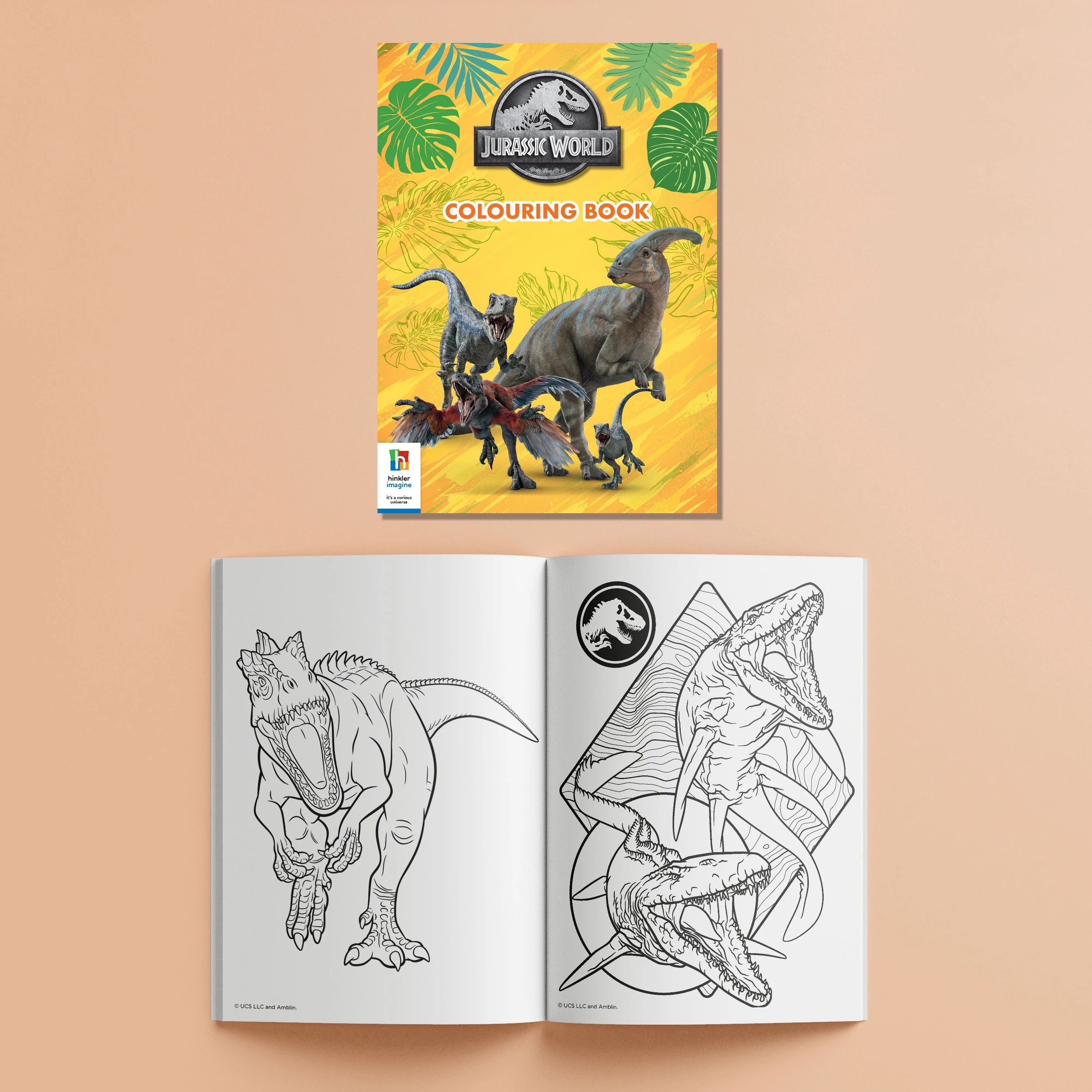 4 Kaleidoscope Jurassic World Colouring Carry Case - Book, 4 of 7