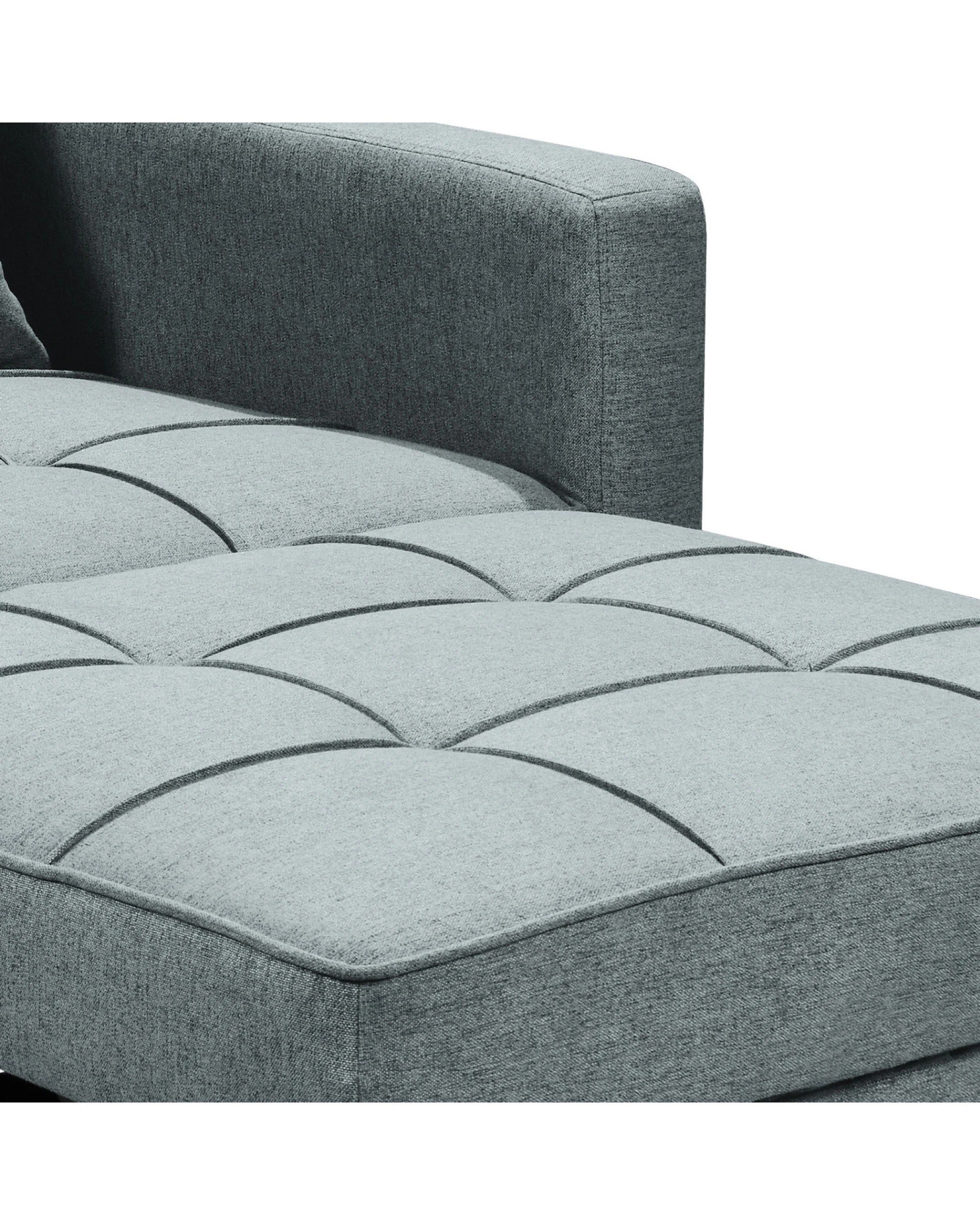 8 Suri 3-in-1 Convertible Sofa Chair Bed by Sarantino - Airforce Blue, 8 of 10