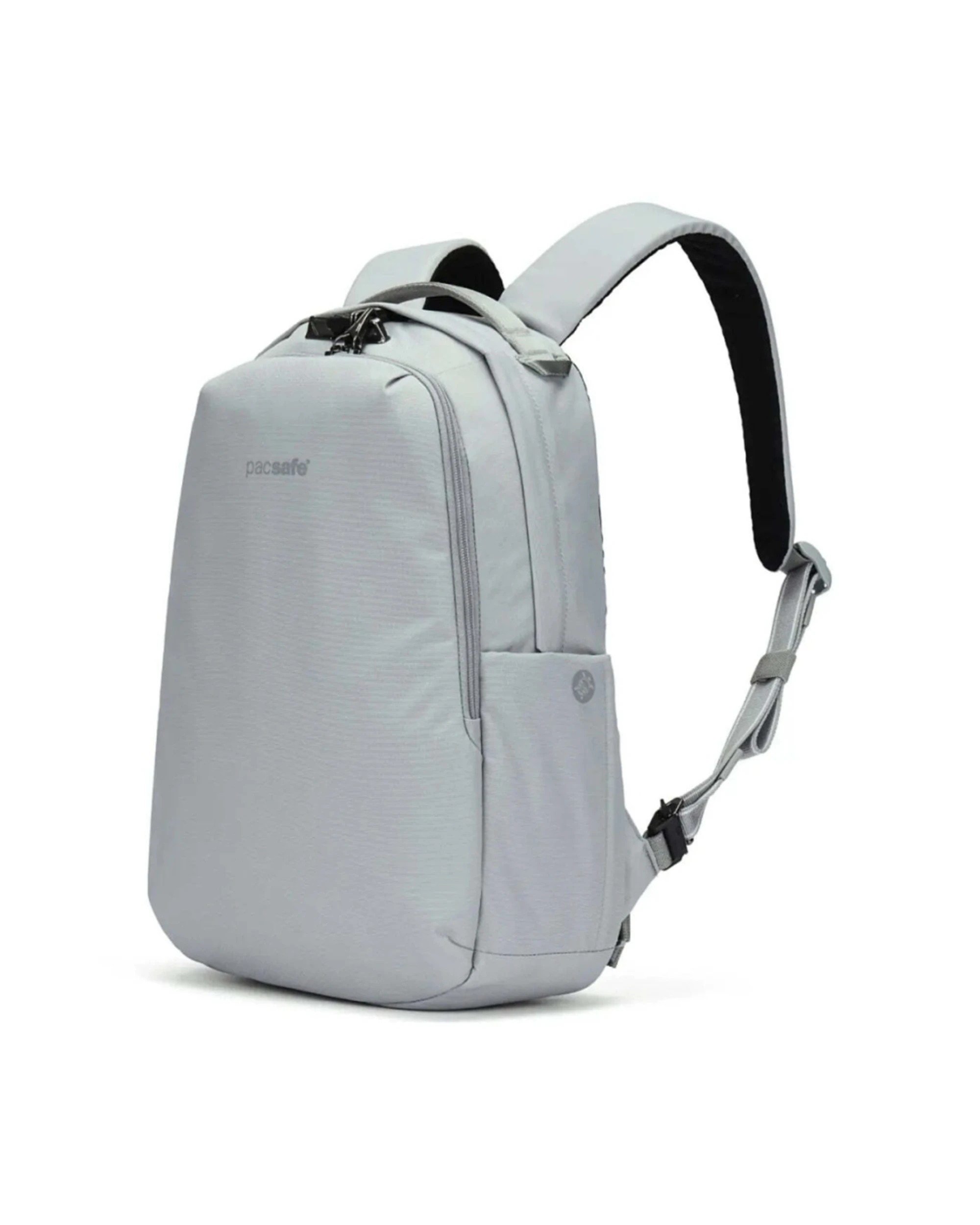 3 Pacsafe V All-Around 16L Anti-Theft 13in Laptop Backpack Vacuum Insulated Leakproof Digital - Grey, 3 of 8