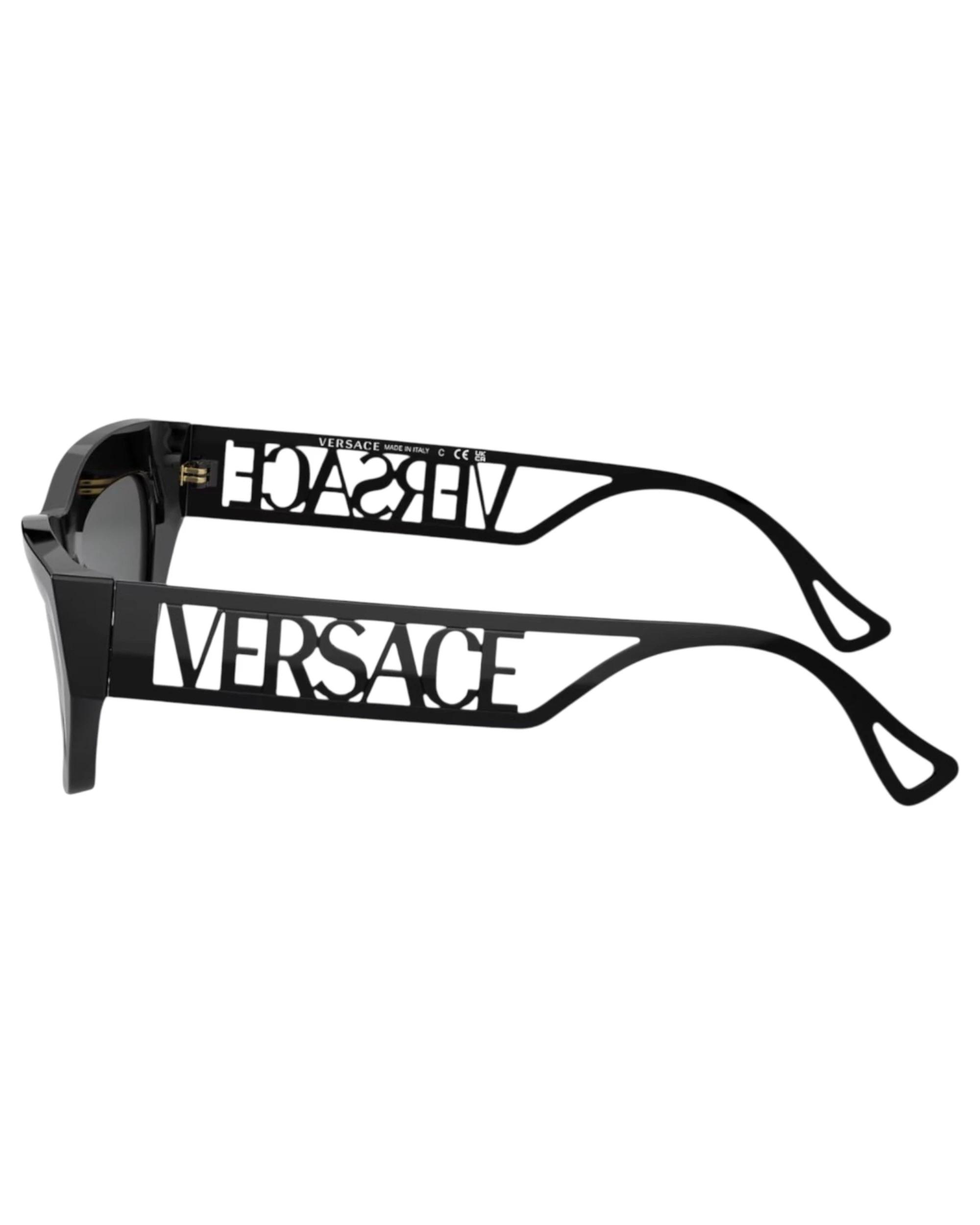 3 Versace Womens Sunglasses VE 4432U Black/ Dark Grey Sunnies BLACK/DARK GREY, 3 of 5