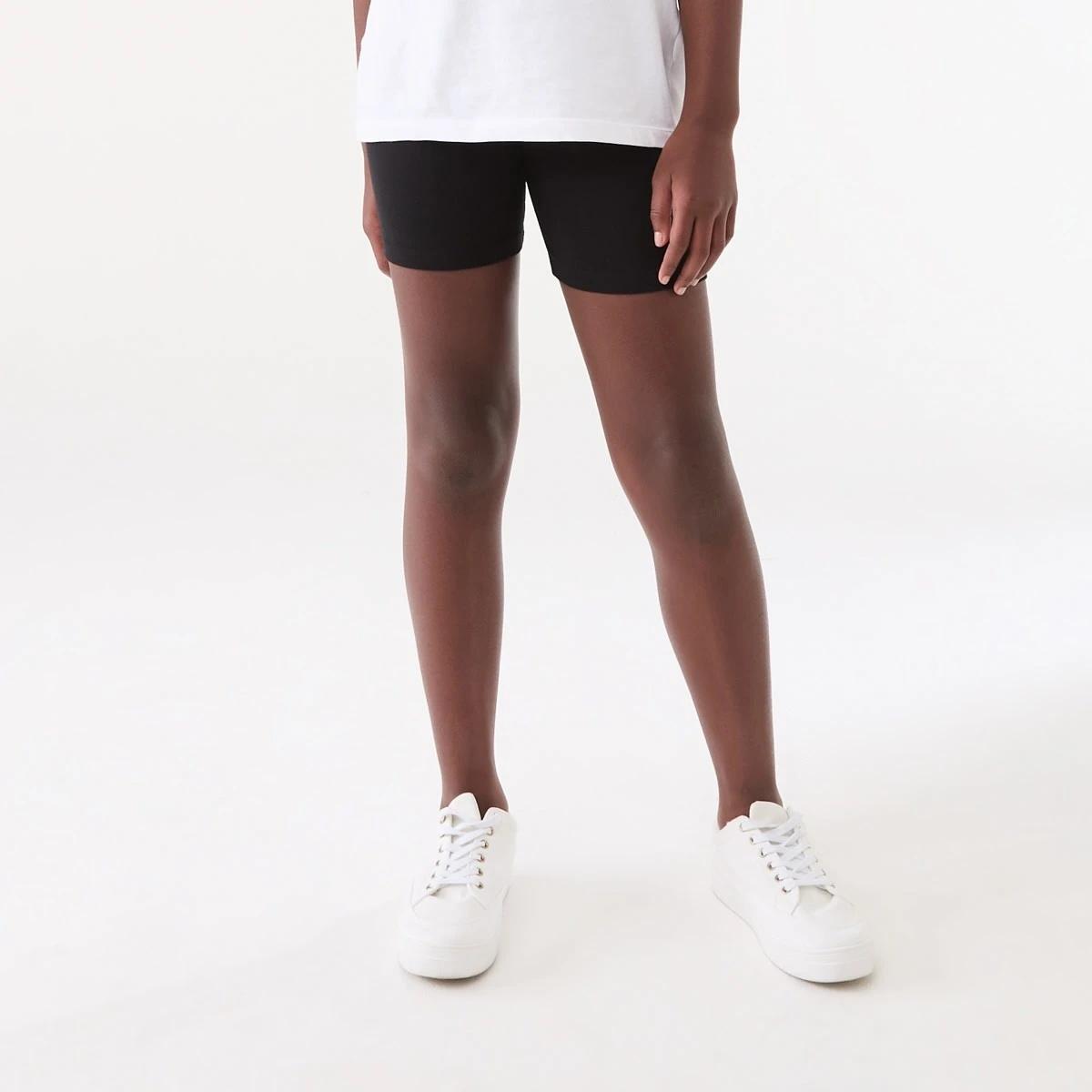 1 Roll Waist Bike Shorts BLACK, 1 of 5