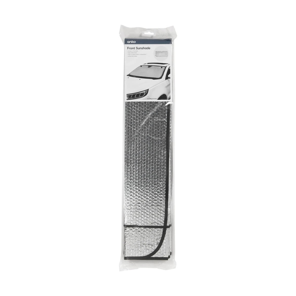 6 Front Accordion Sunshade - Silver, 6 of 6