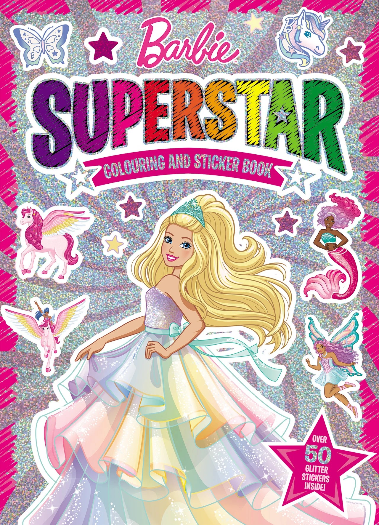 1 Barbie: Superstar Colouring and Sticker Book, 1 of 1