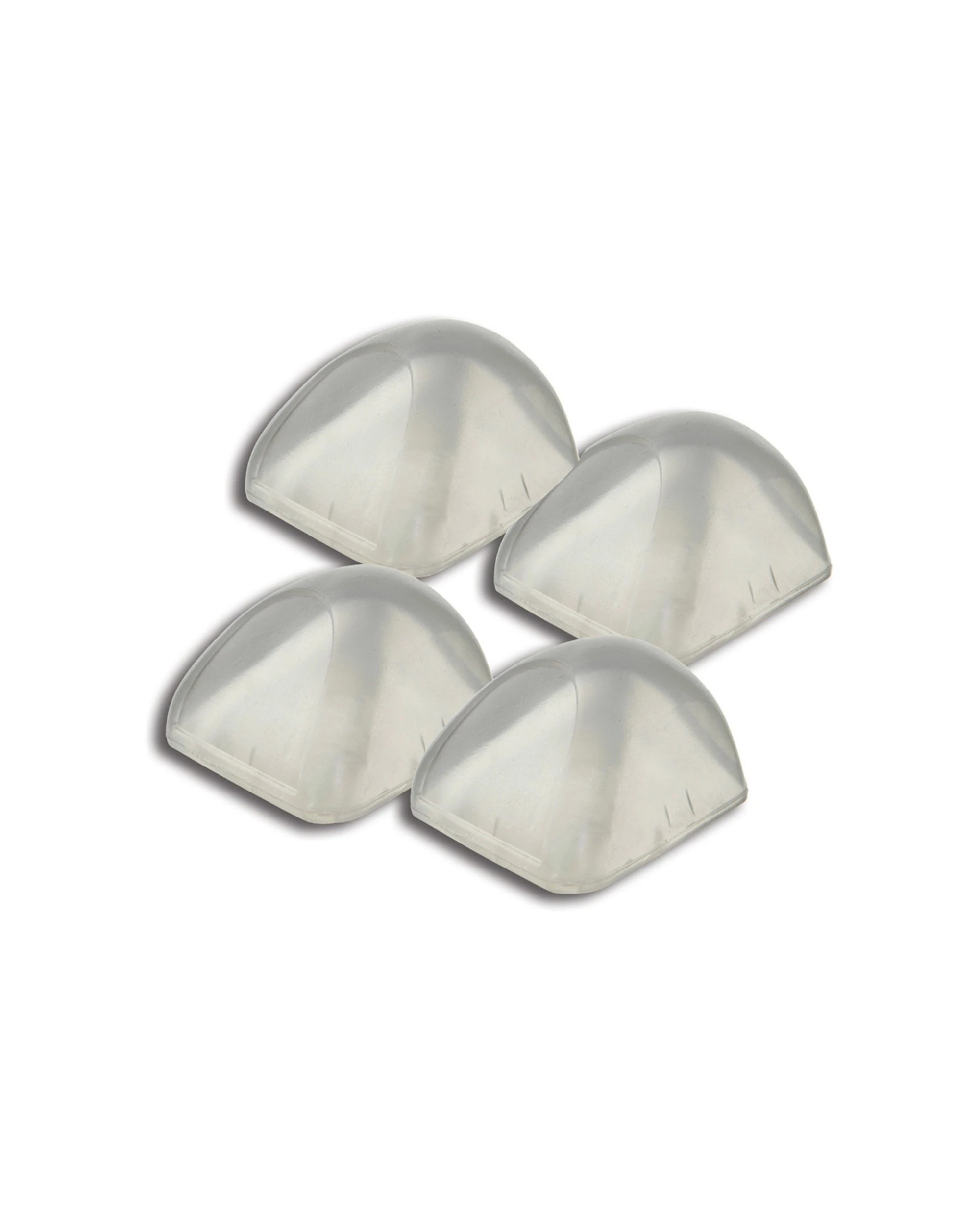 1 Dreambaby 4pc Baby Safety Soft Touch Furniture Corner Cushions Padded Protection Home - Clear, 1 of 1