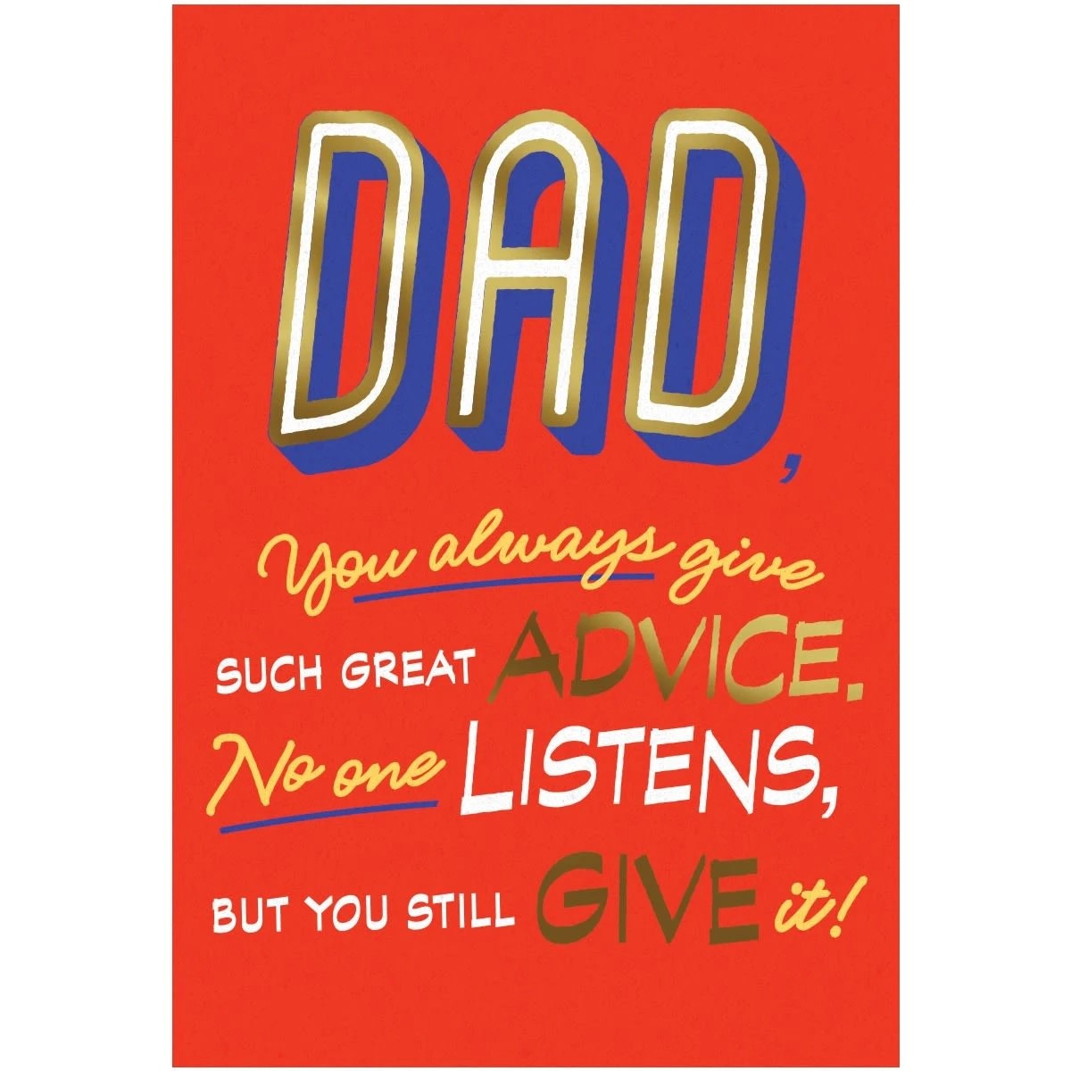 1 Hallmark Father's Day Card - Great Advice, 1 of 2