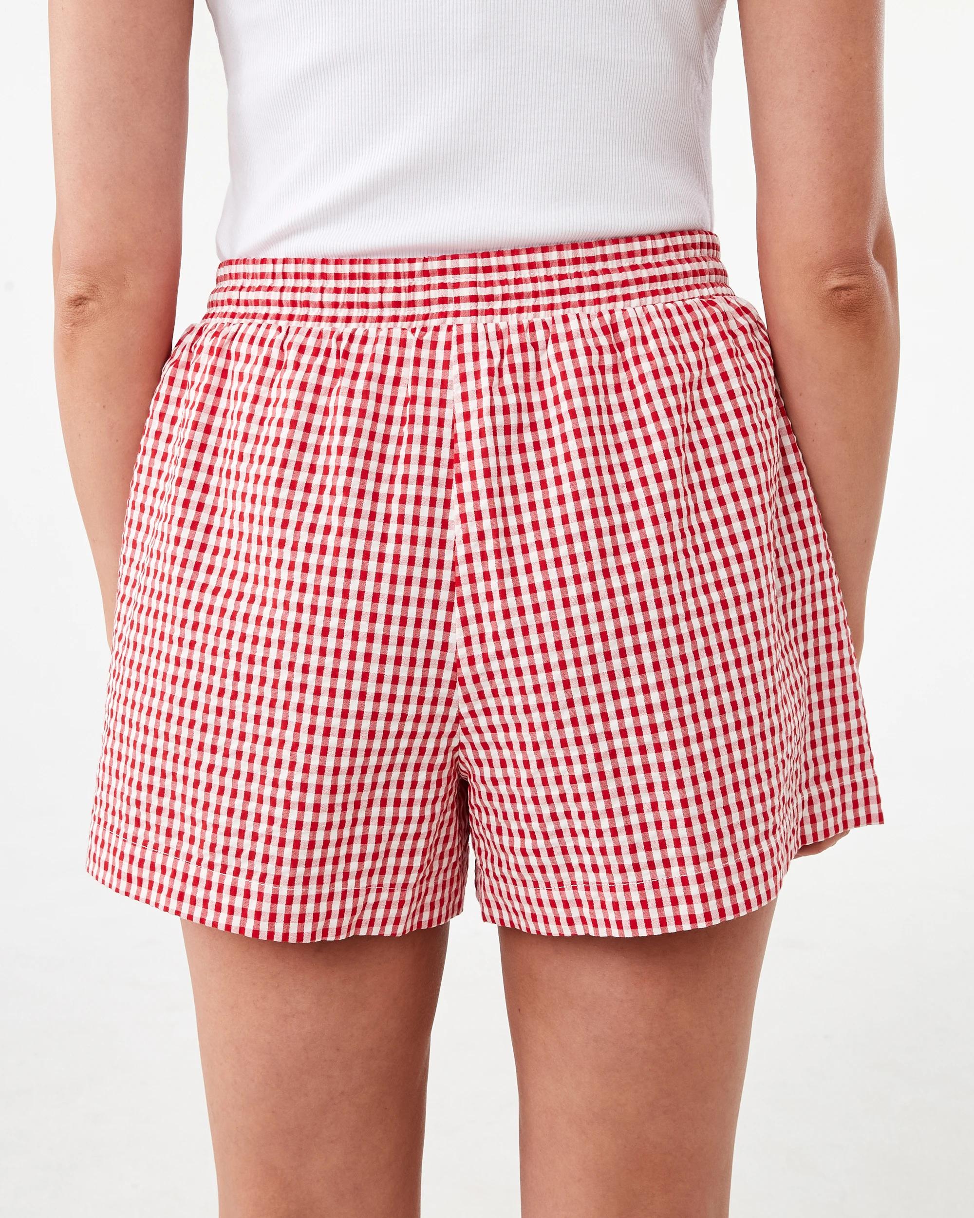 3 Gingham Boxer Shorts Red Ging, 3 of 6