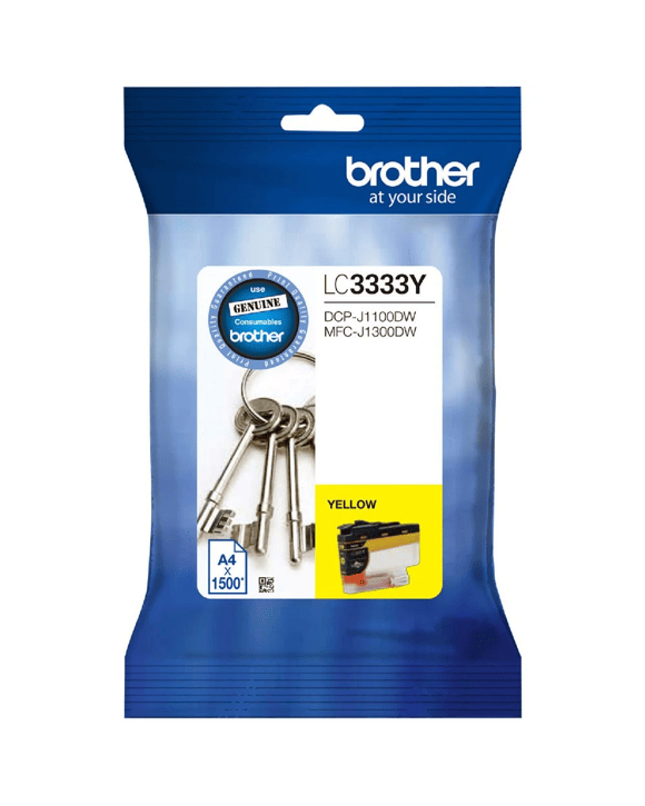 Brother LC 3333 INKvestment Ink Cartridge Yellow