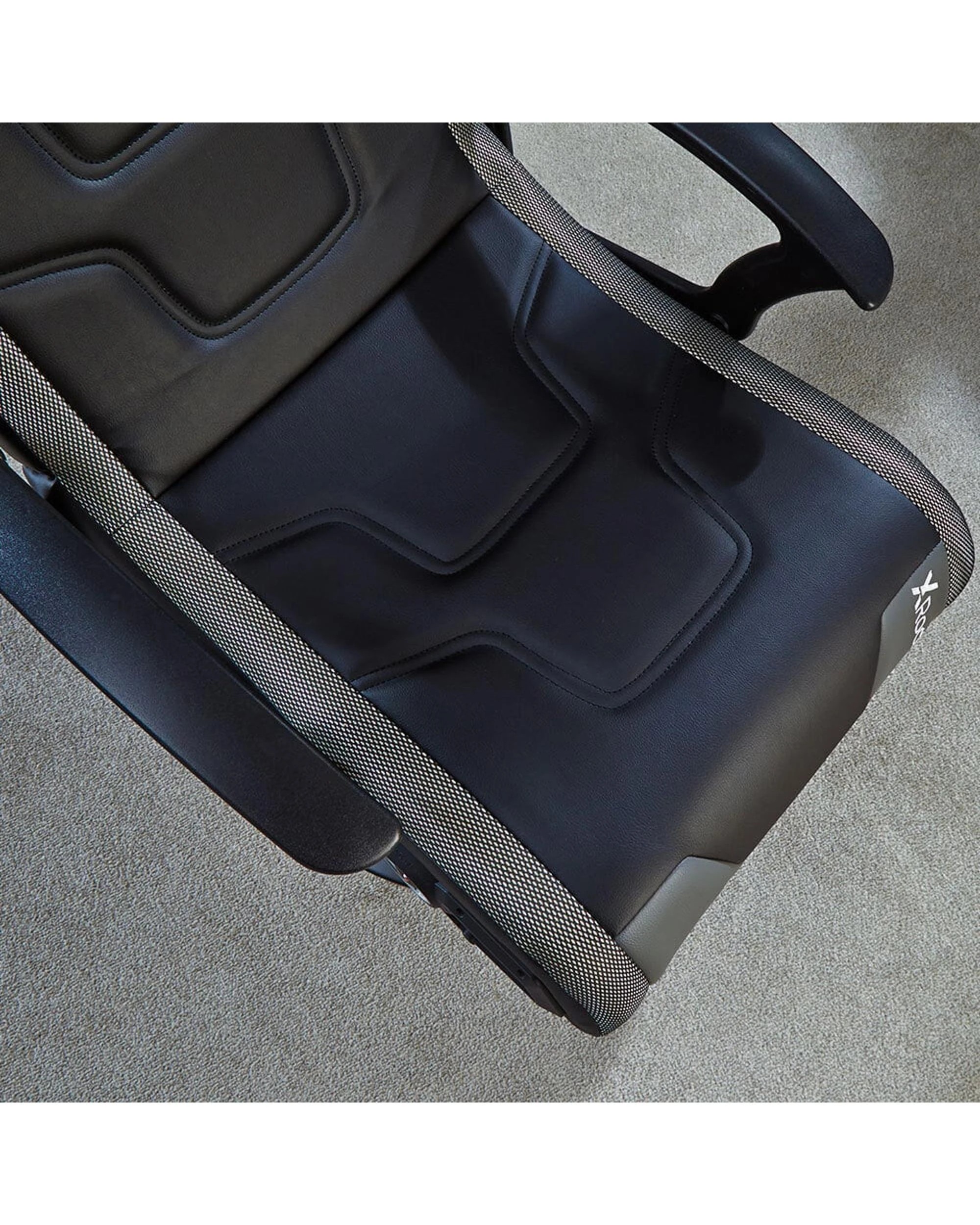 7 X Rocker Veleno 2.1 Audio Junior Gaming Chair with RGB - Black, 7 of 7
