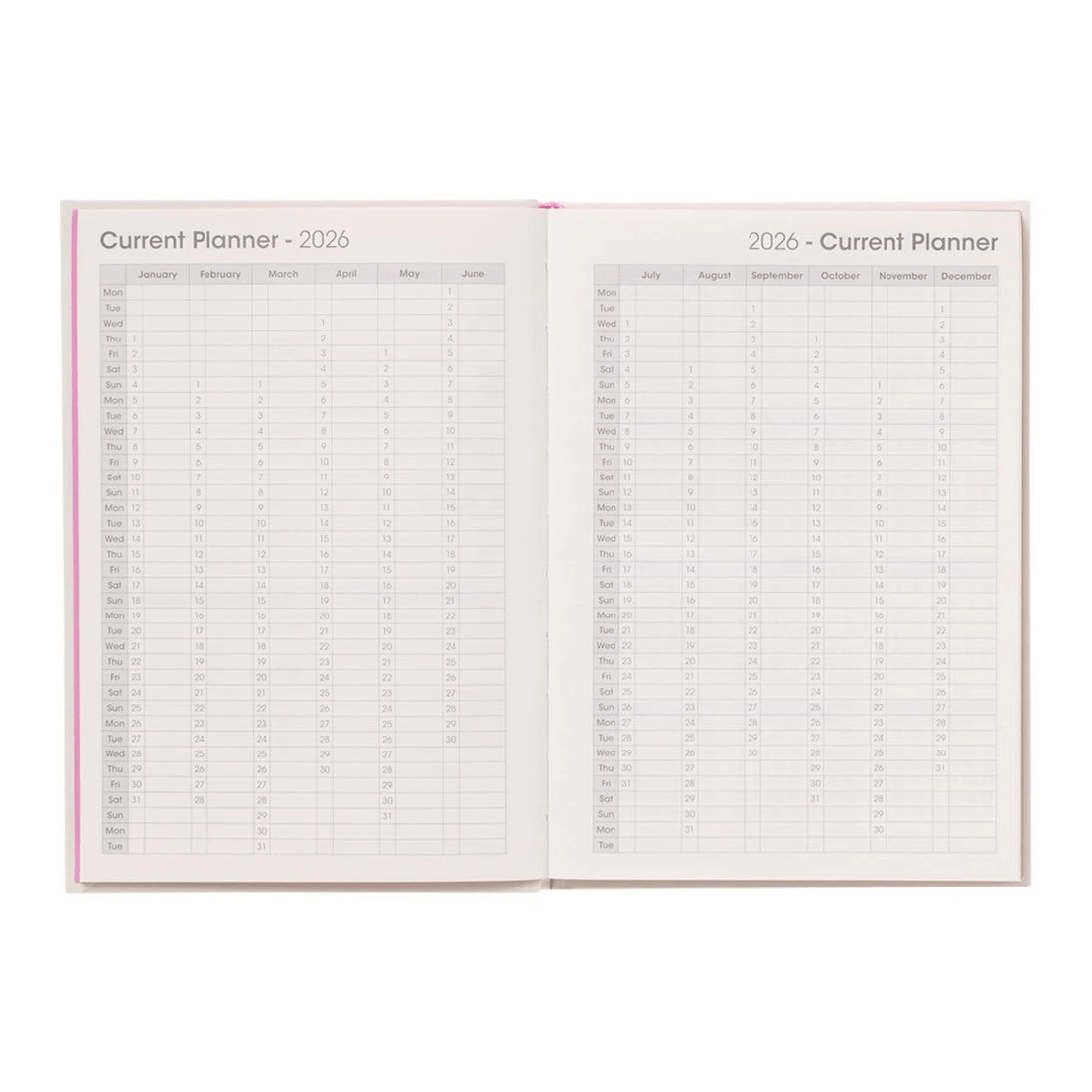 6 Otto A5 Week to View 2026 Diary Hello, 6 of 8