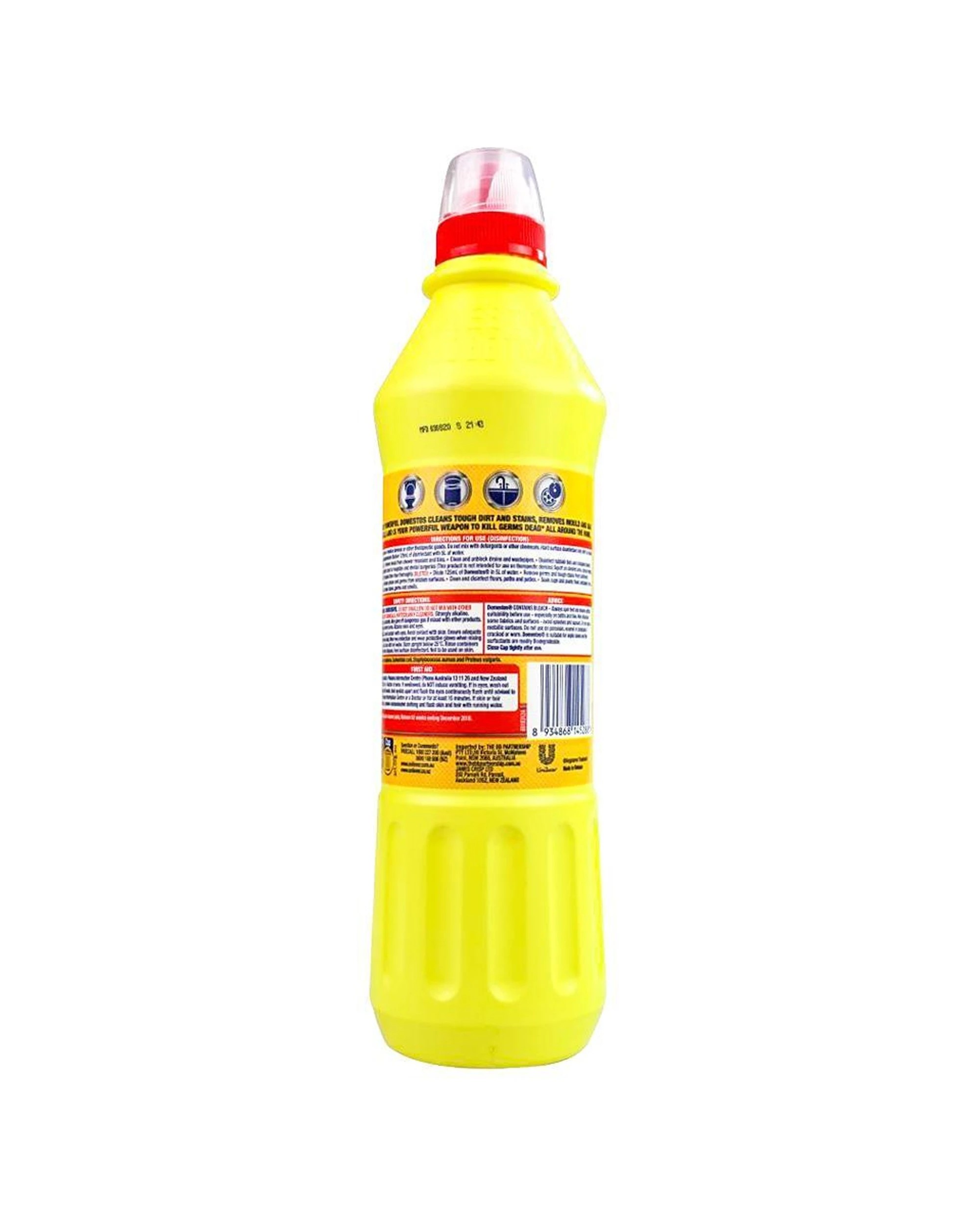3 Domestos Multipurpose Bleach Cleaner Citrus Fresh 6 Pack 750ml - Yellow, 3 of 3