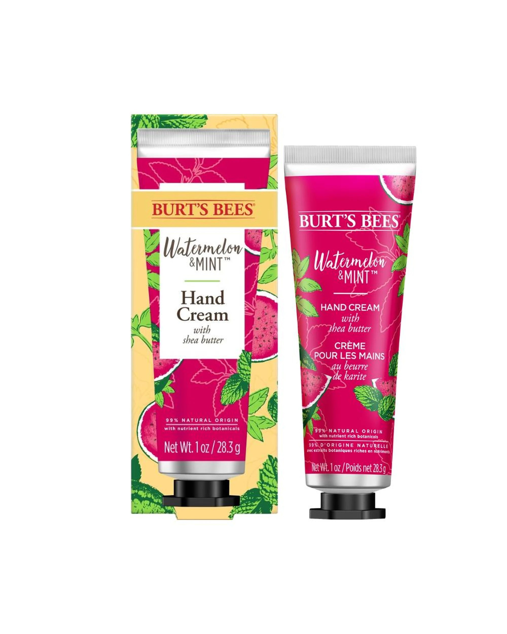 1 Burt's Bees Watermelon & Mint Hand Cream 28.3g, 1 of 2