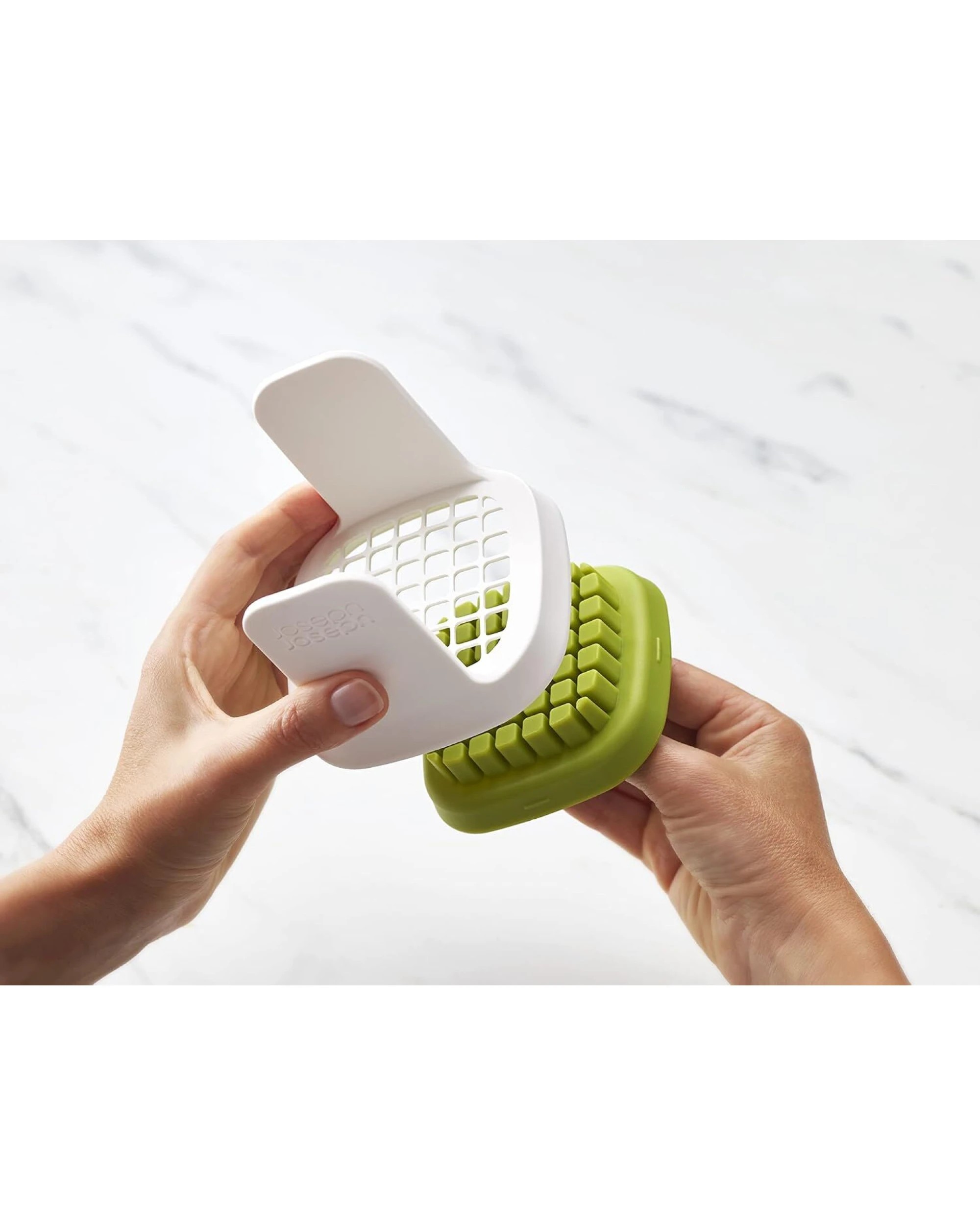 5 Joseph Joseph ChocoCup Vegetable Dicer Chopper in White/Green, 5 of 6