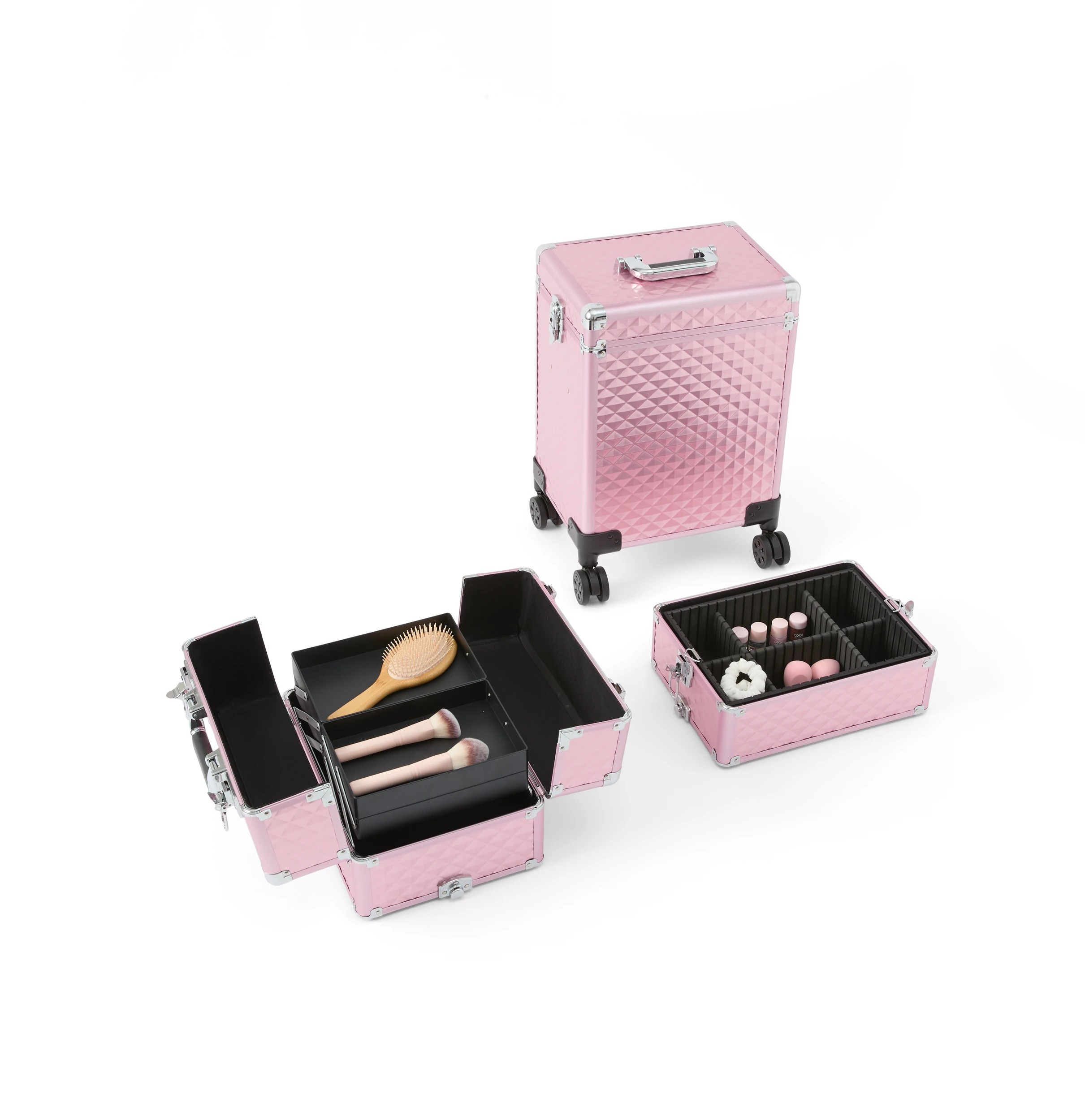 7 OXX Cosmetics 3-in-1 Beauty Case with Wheels, 7 of 9