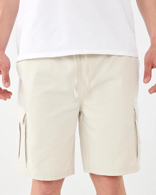 Elastic Waist Cargo Sh
