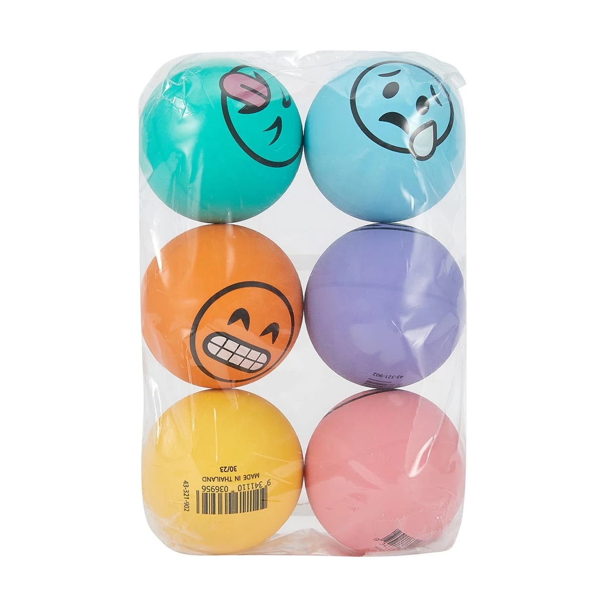 10 Bouncy Ball Face - Assorted, 10 of 10