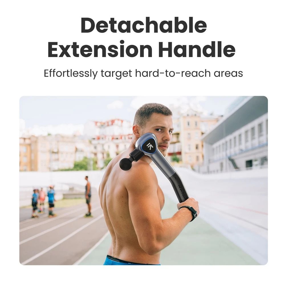 8 Renpho Reach Massage Gun Black, 8 of 10