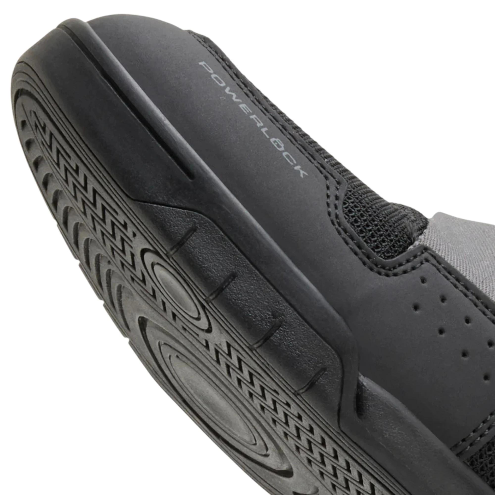 4 Everlast Mens Powerlock X-Trainer Black/ Grey Gym Training Boots Boxing Shoes BLACK/GREY, 4 of 7