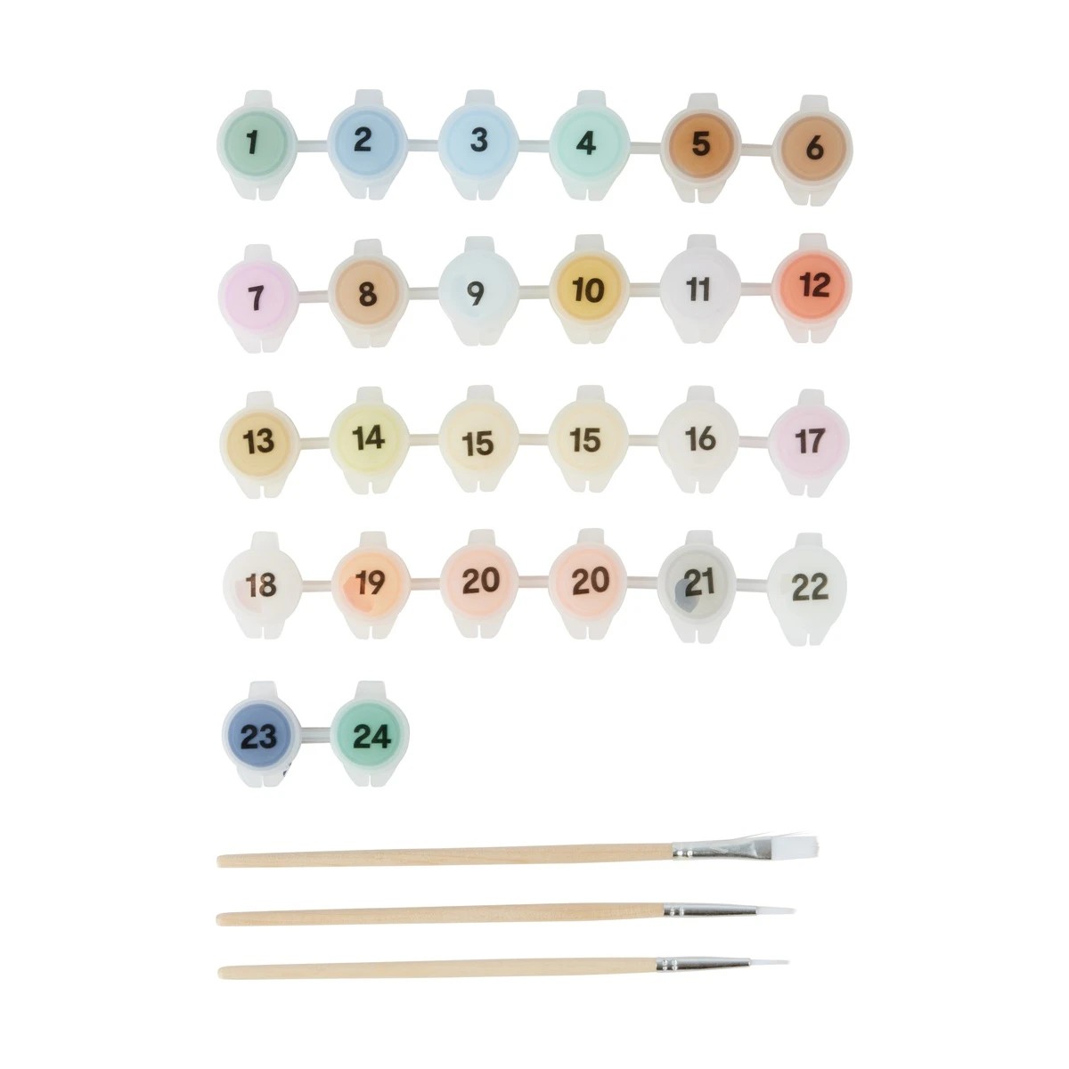 4 Paint By Numbers - Beach, 4 of 4