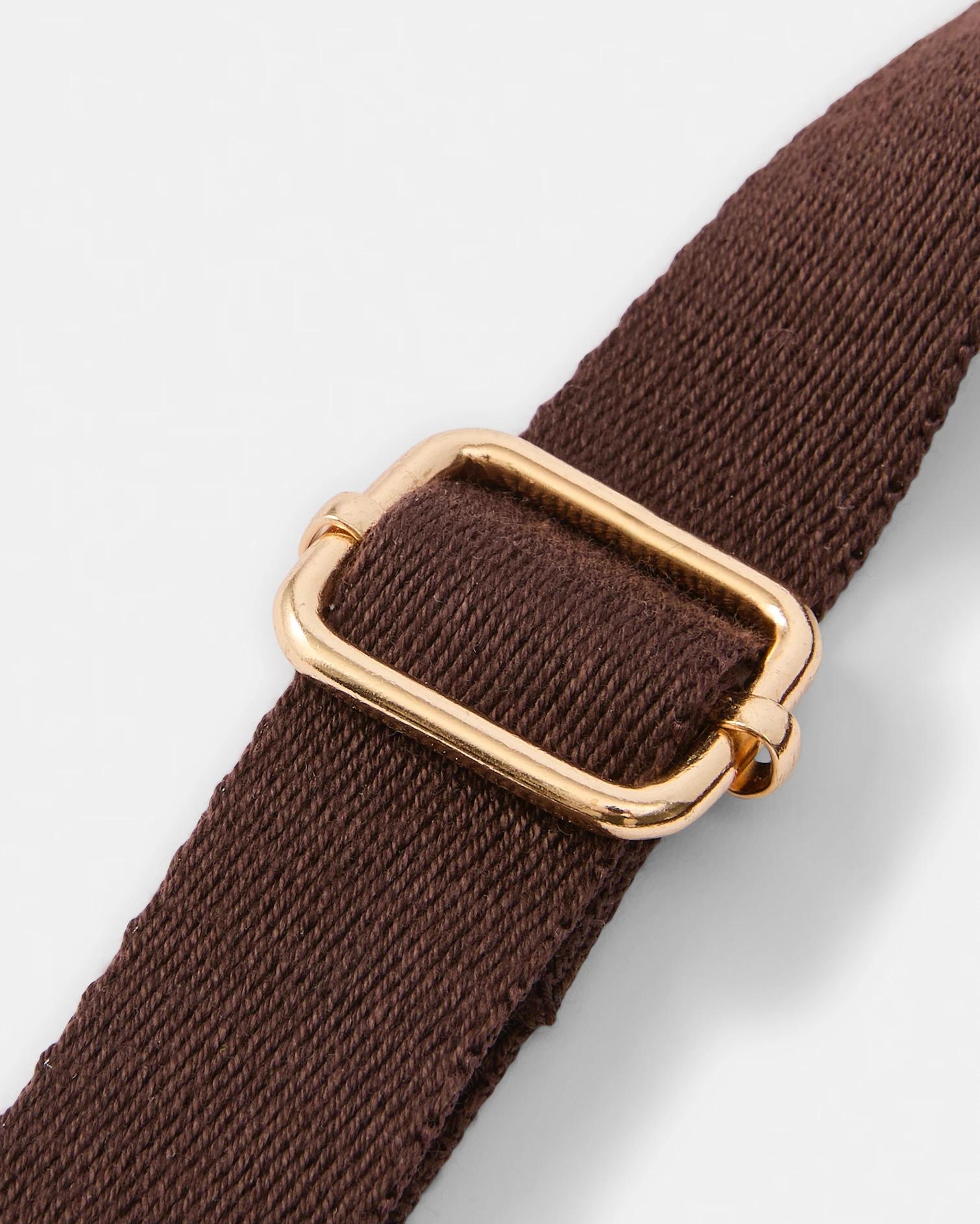 4 Crossbody Phone Wallet Bag Choc Plum, 4 of 6