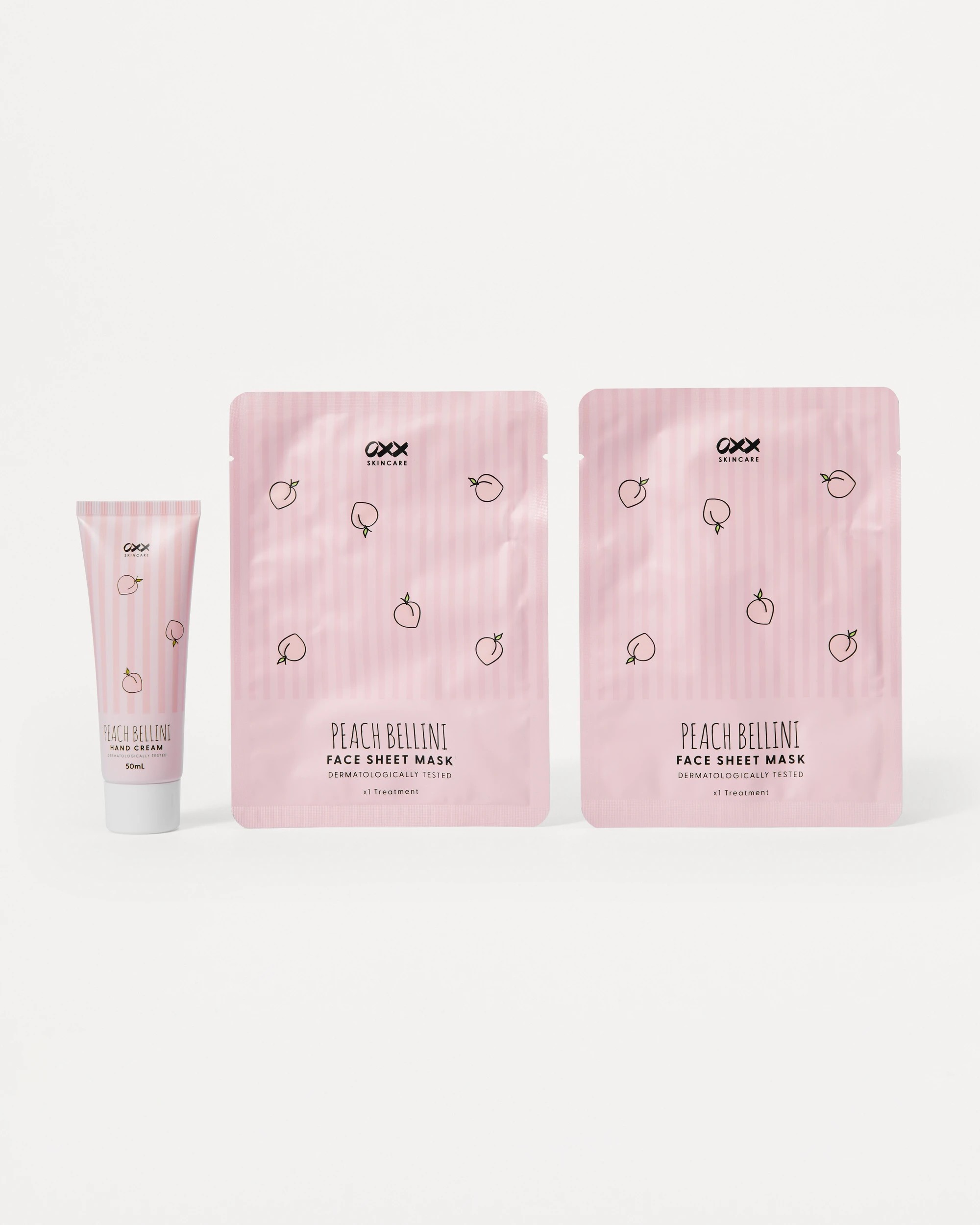 2 OXX Skincare Peach Bellini Face Care Kit - Sparkling Peach Scented, 2 of 6